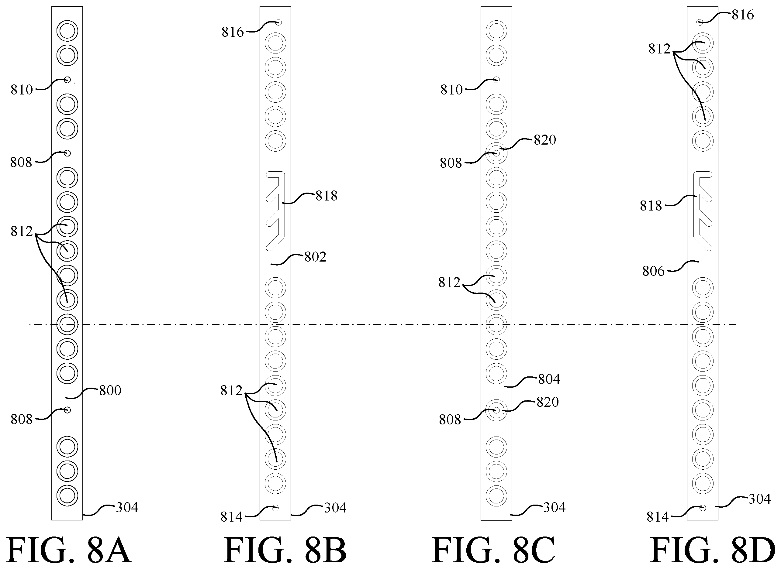 Patent US12460478 Figure 9 – Climbing stick with wrap-around step and tree engaging structure