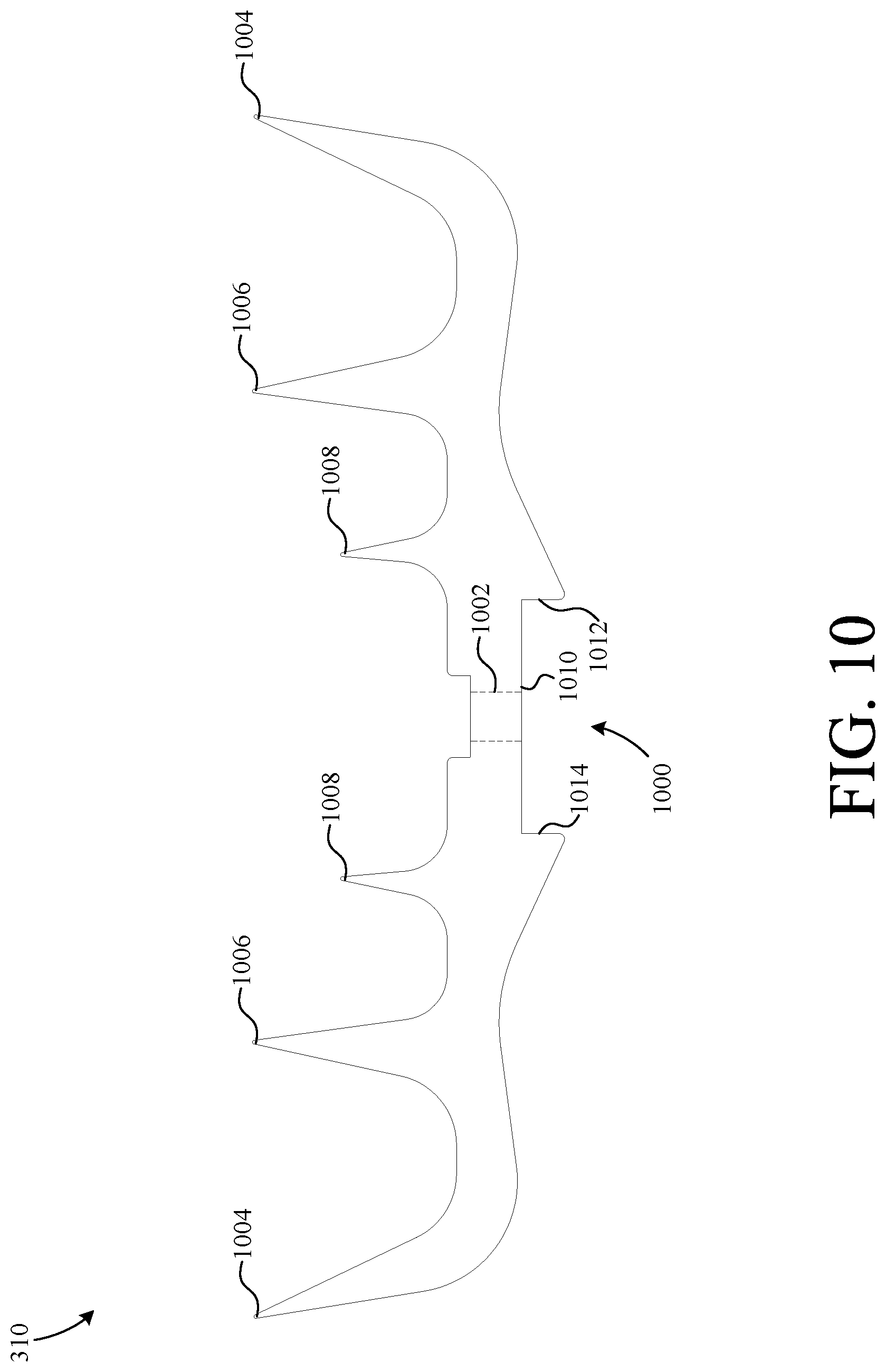 Patent US12460478 Figure 11 – Climbing stick with wrap-around step and tree engaging structure