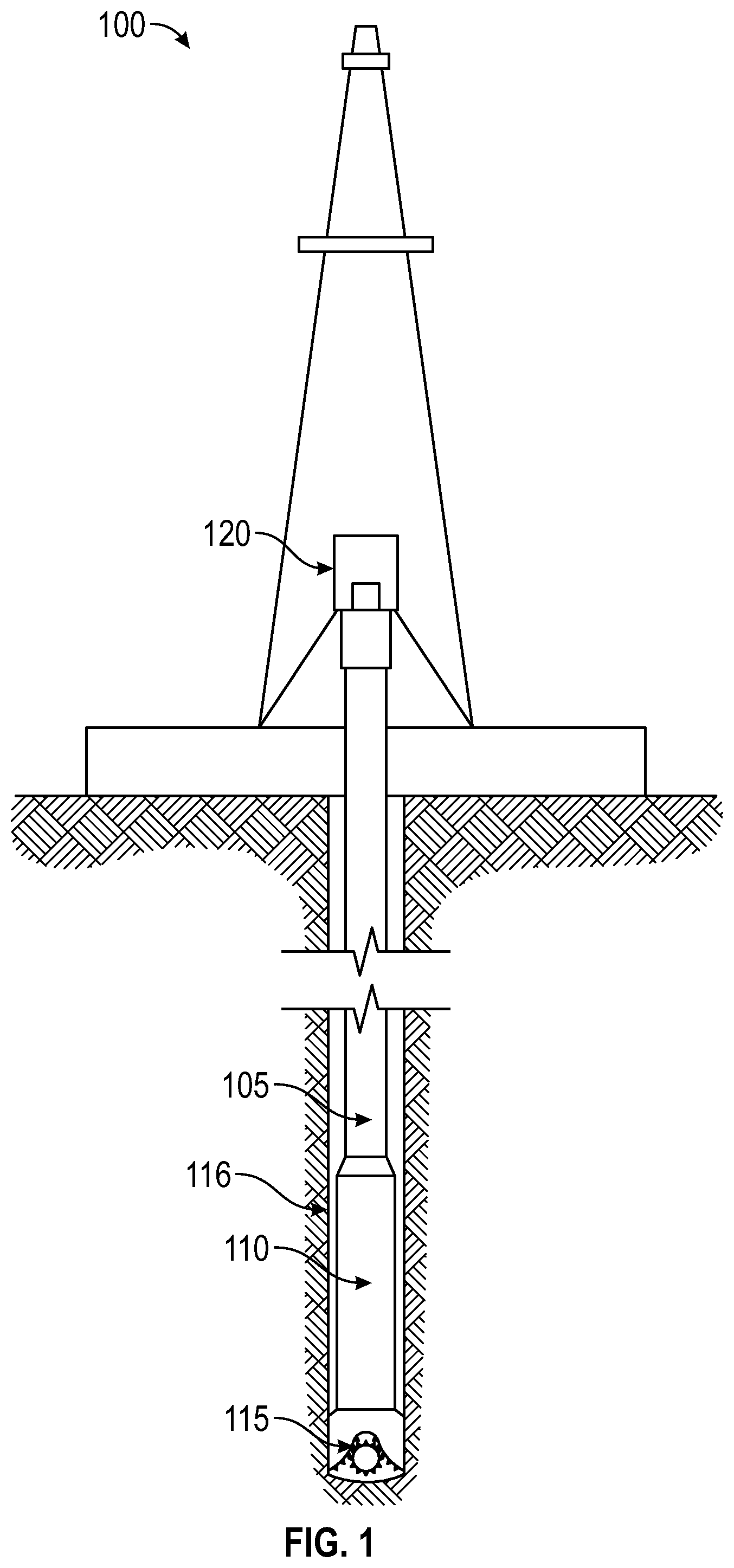 Patent US12460481 Figure 1 – Bottom hole apparatus RPM regulator