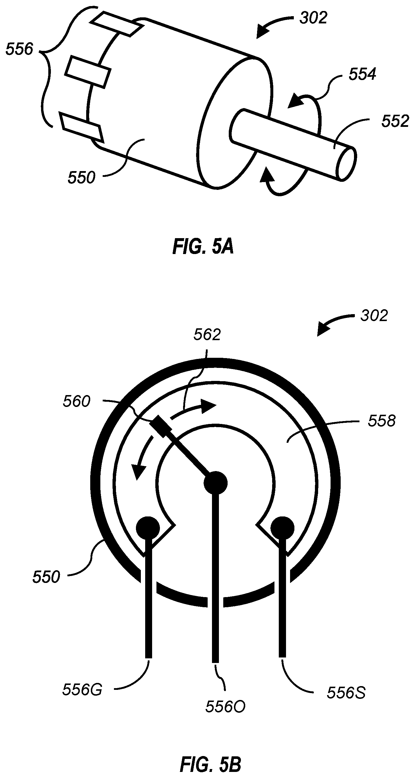 Patent US12460482 Figure 5 – Absolute linear position for downhole tool using rotary potentiometer