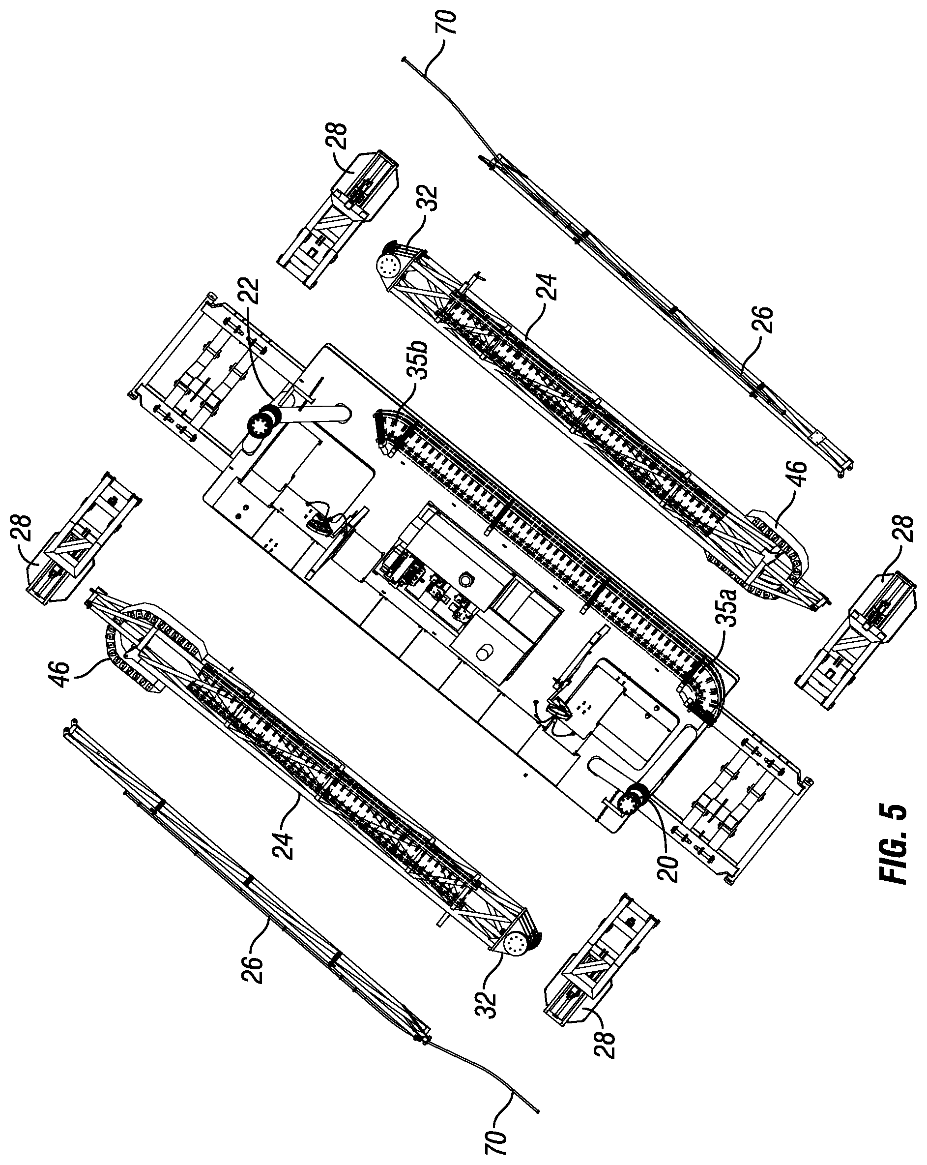 Patent US12460484 Figure 5 – Mobile boom system