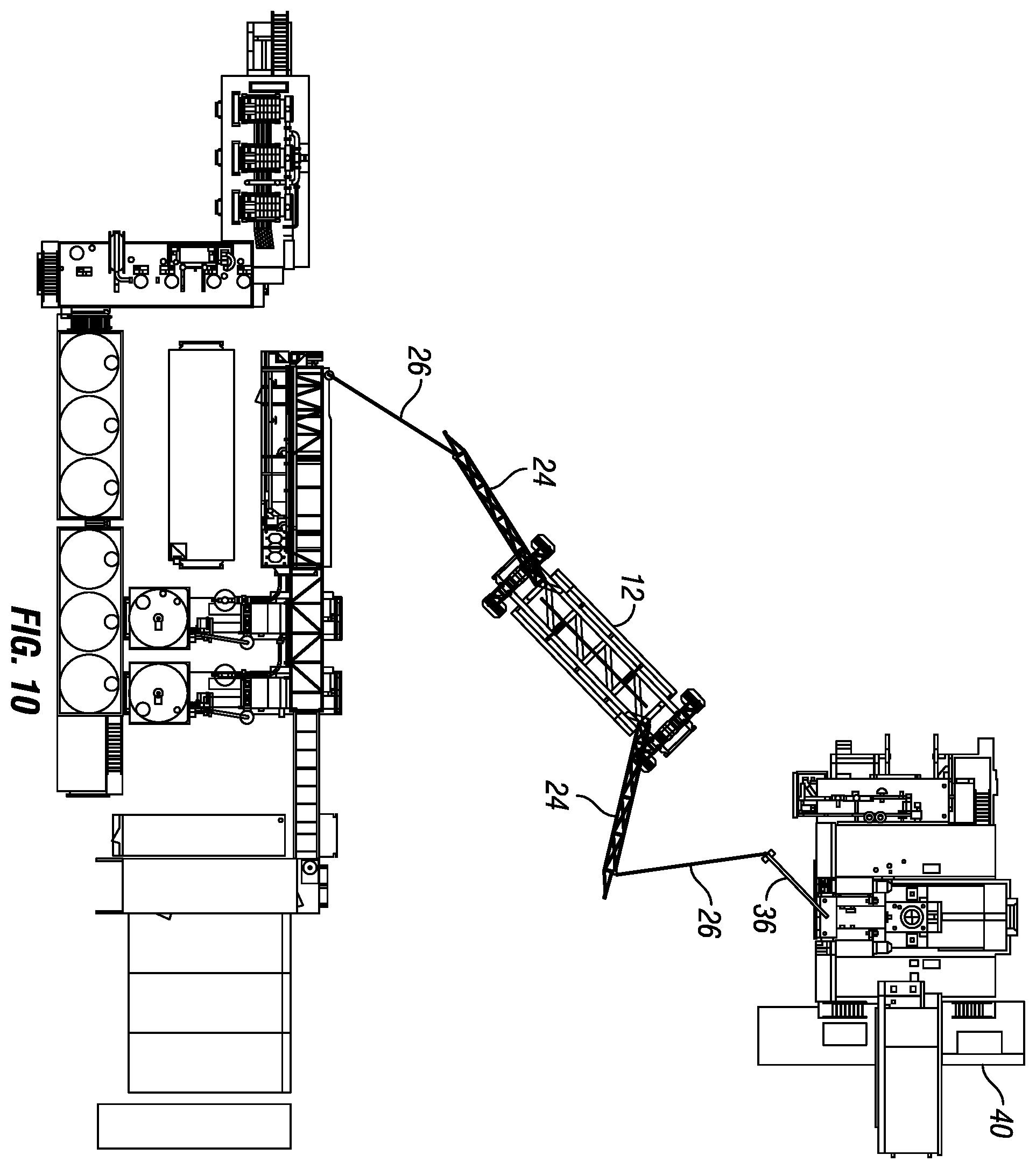 Patent US12460484 Figure 11 – Mobile boom system