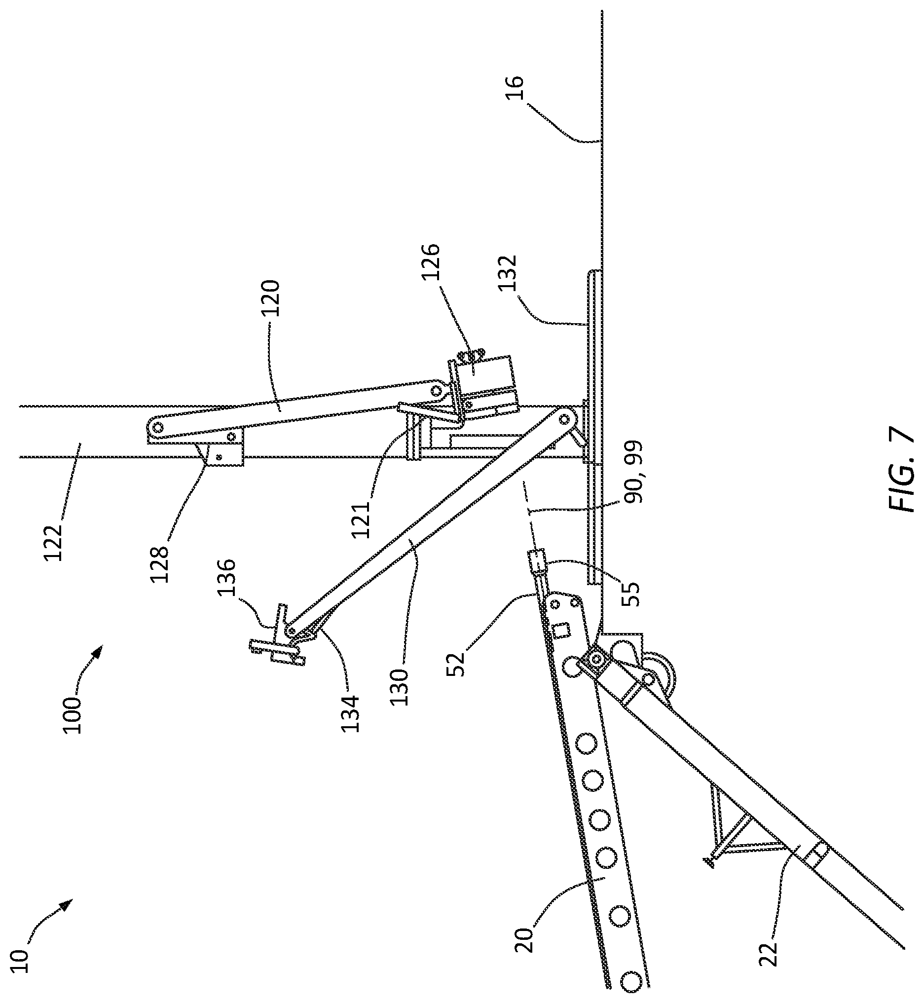 Patent US12460486 Figure 7 – Tubular handling system