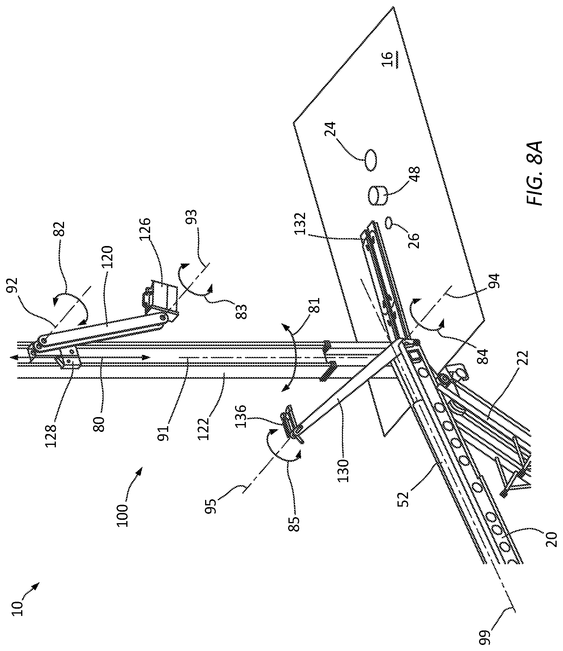 Patent US12460486 Figure 8 – Tubular handling system