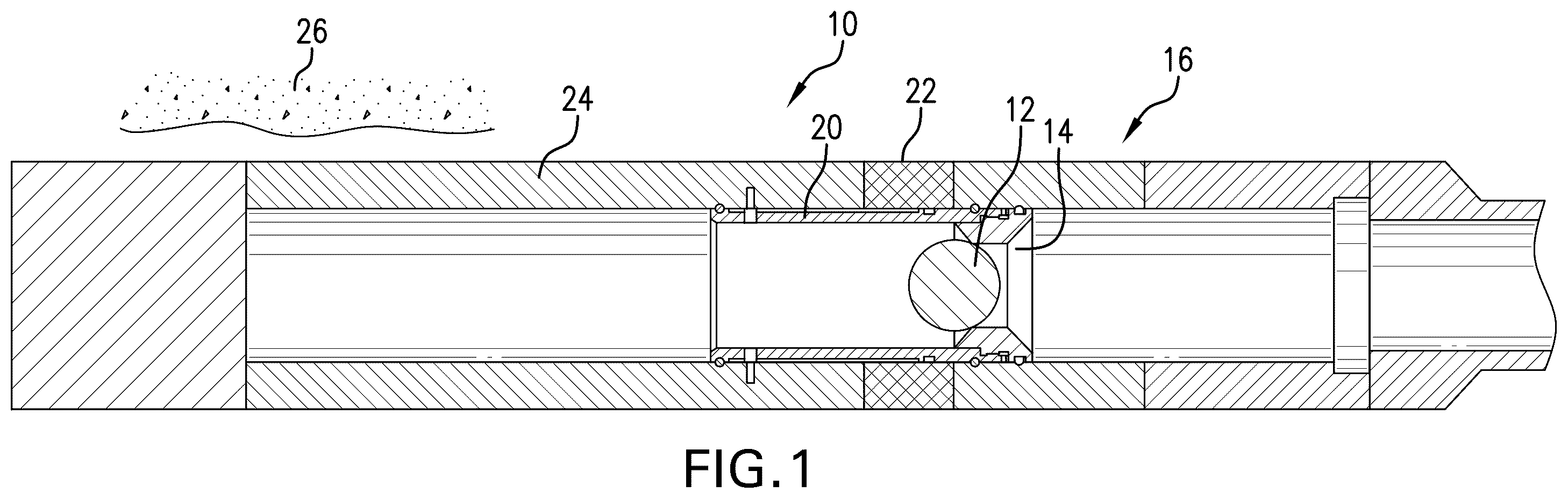 Patent US12460491 — Tripping and filtration object, system, and method — Figure 1
