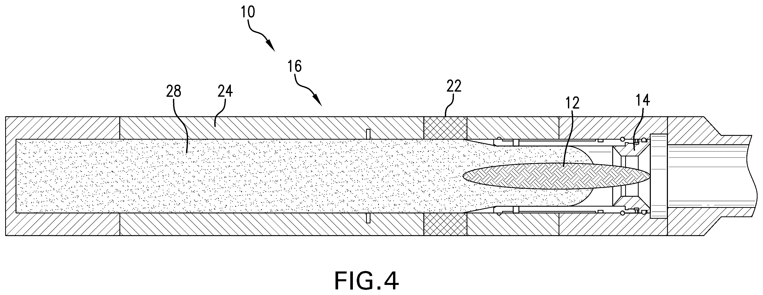 Patent US12460491 Figure 4 – Tripping and filtration object, system, and method