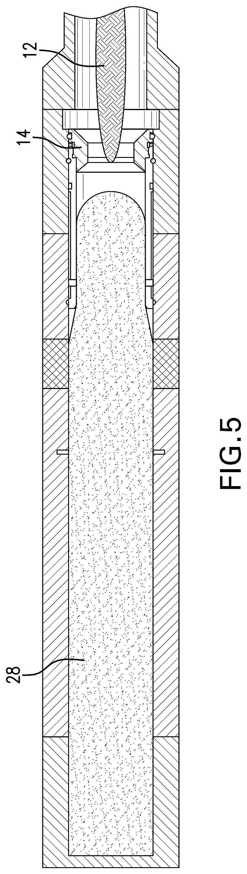 Patent US12460491 Figure 5 – Tripping and filtration object, system, and method