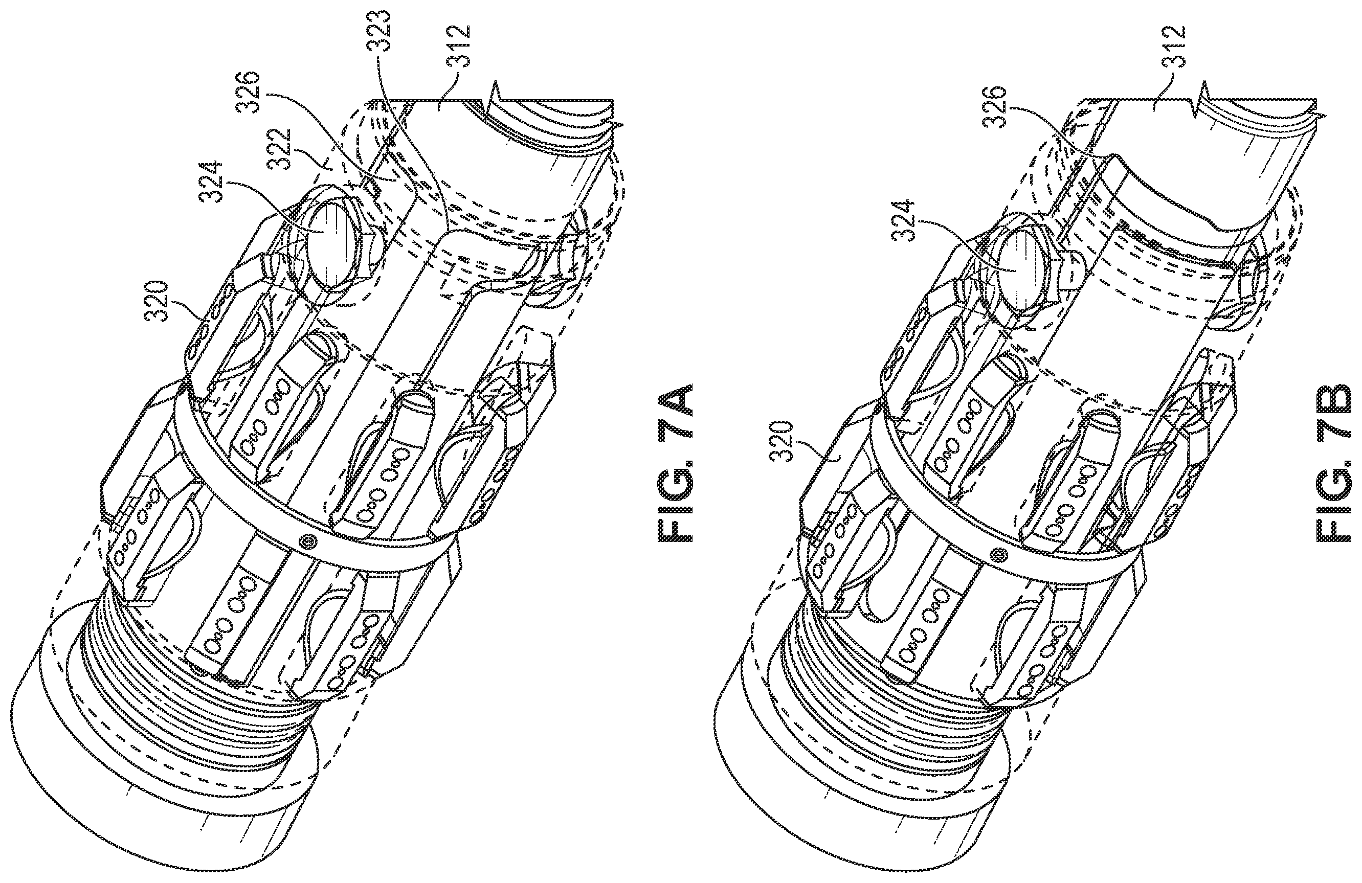 Patent US12460494 Figure 7 – Shearable lock mechanism for storm packer anchor