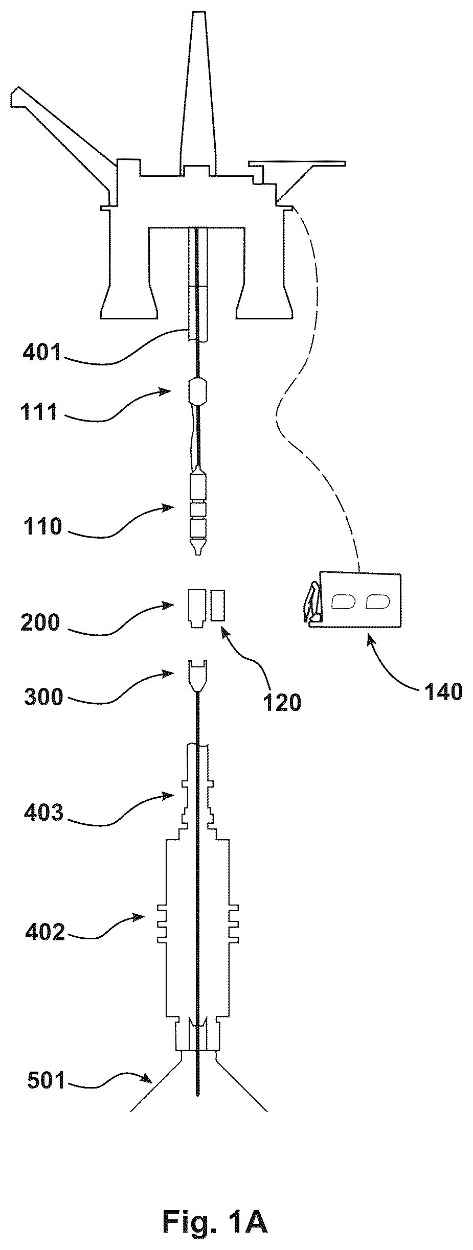 Patent US12460498 Figure 1 – System and method for remotely controlling a running tool