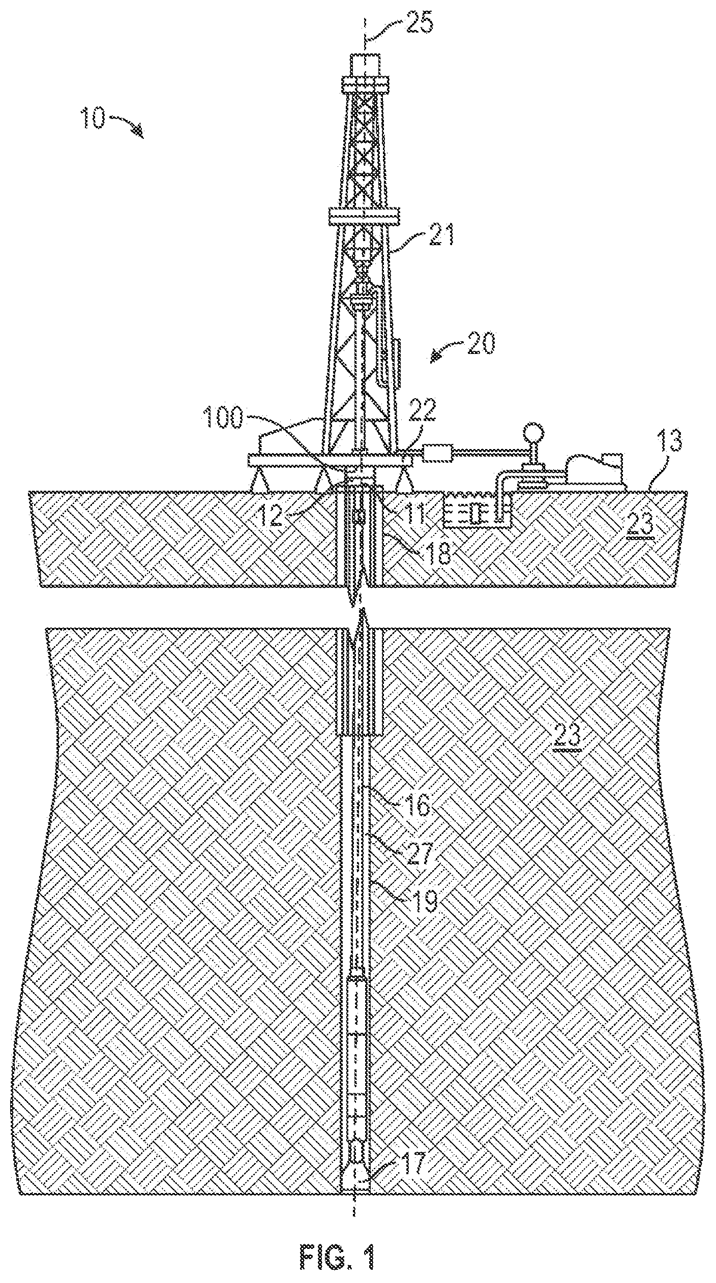 Patent US12460499 Figure 1 – Electric annular blowout preventer with radial compression of packer