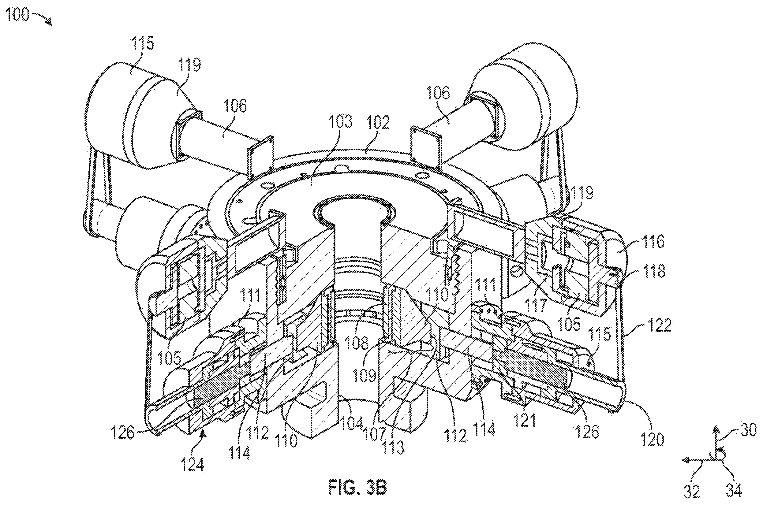 Patent US12460499 Figure 4 – Electric annular blowout preventer with radial compression of packer