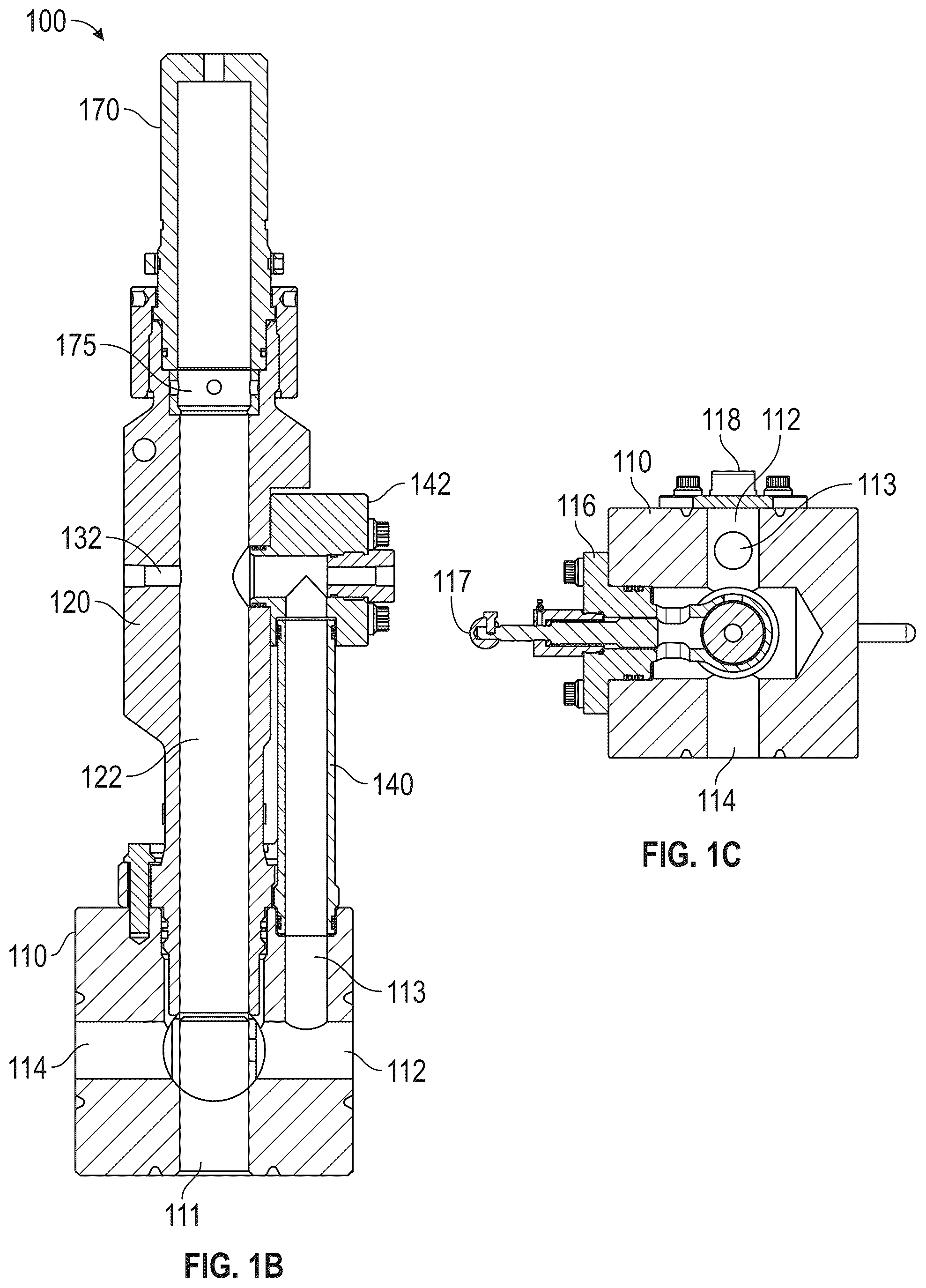 Patent US12460500 Figure 2 – Wellhead flow block and flow control mechanisms