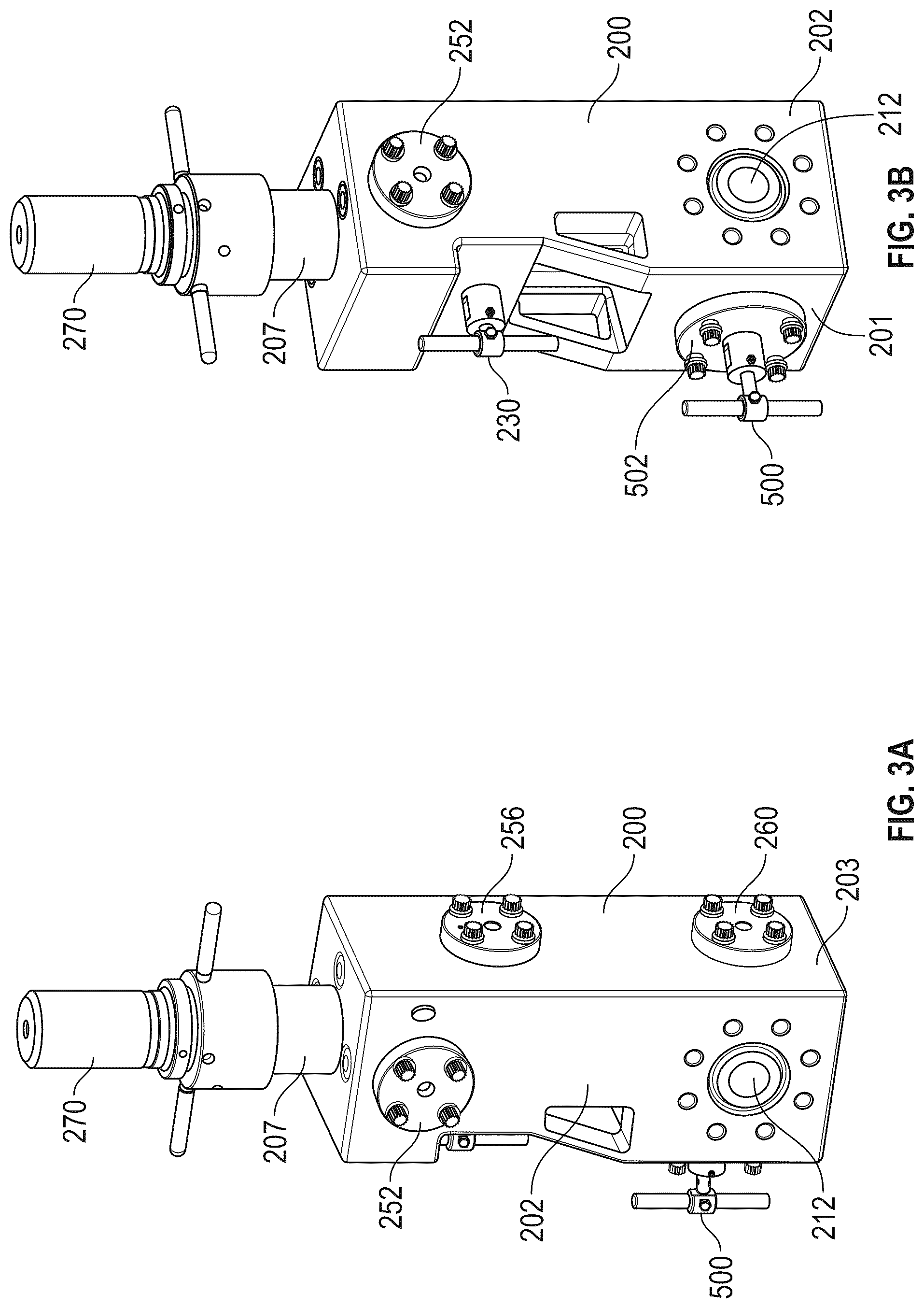 Patent US12460500 Figure 5 – Wellhead flow block and flow control mechanisms