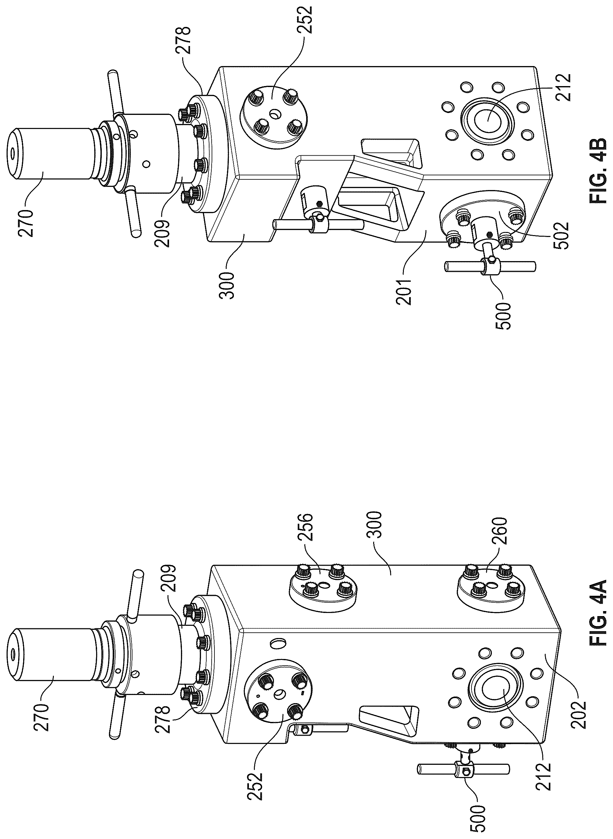 Patent US12460500 Figure 7 – Wellhead flow block and flow control mechanisms