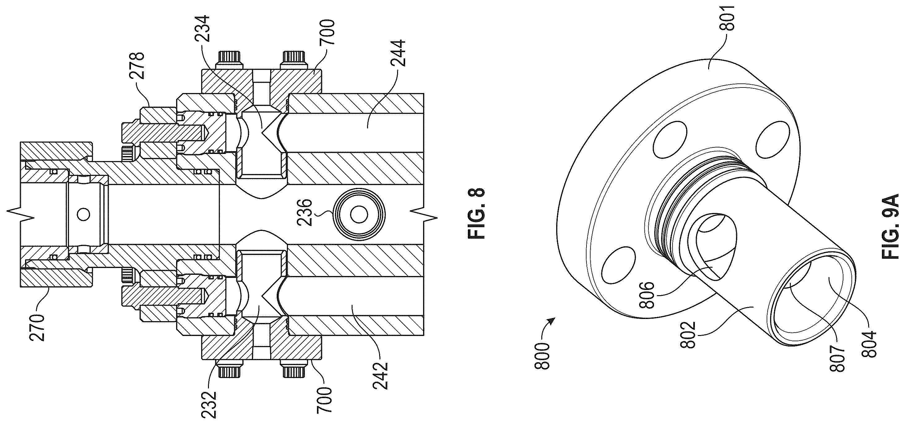 Patent US12460500 Figure 12 – Wellhead flow block and flow control mechanisms