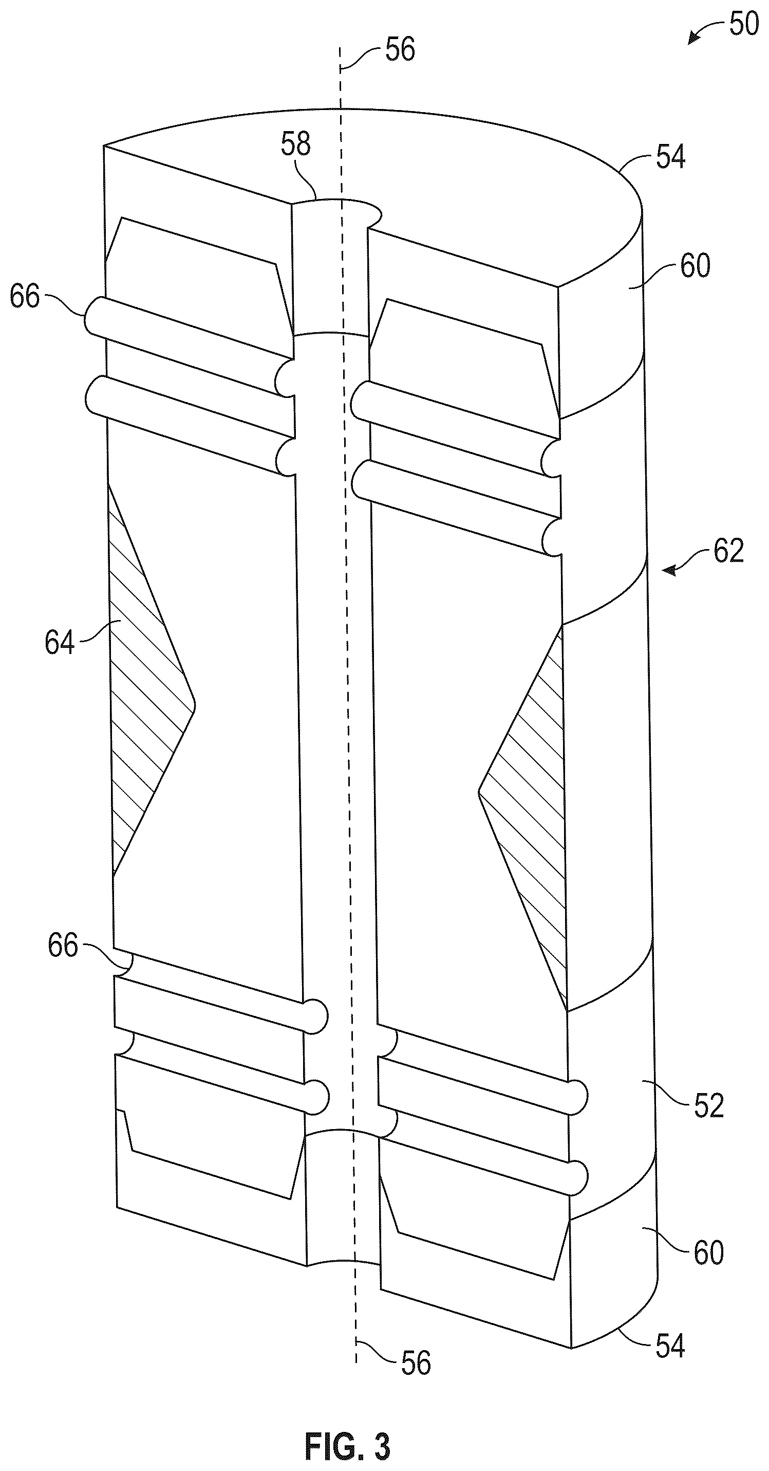 Patent US12460502 Figure 3 – Wireline dynamic sealing packer