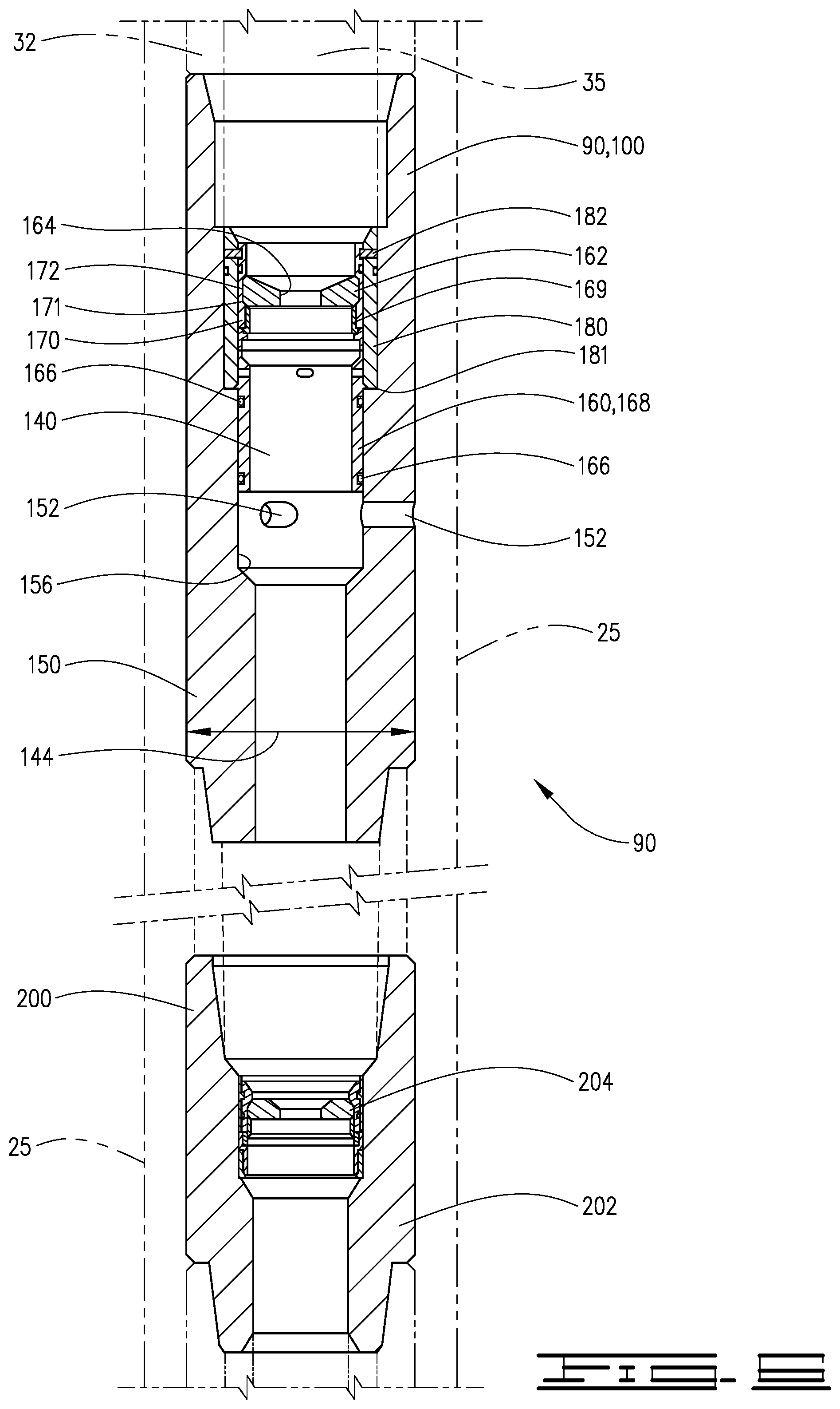 Patent US12460507 Figure 6 – Apparatus and method of reducing surge when running casing