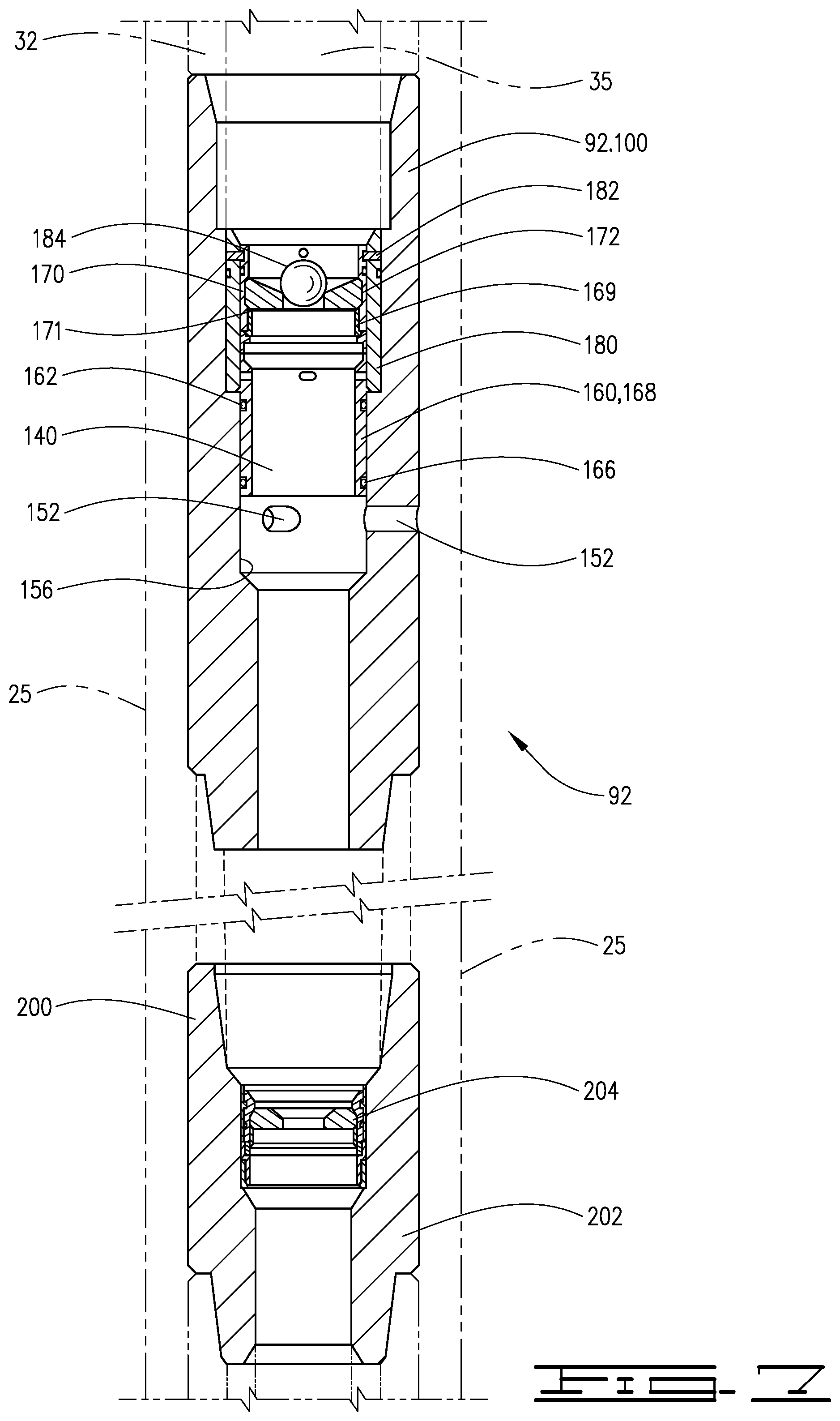 Patent US12460507 Figure 7 – Apparatus and method of reducing surge when running casing