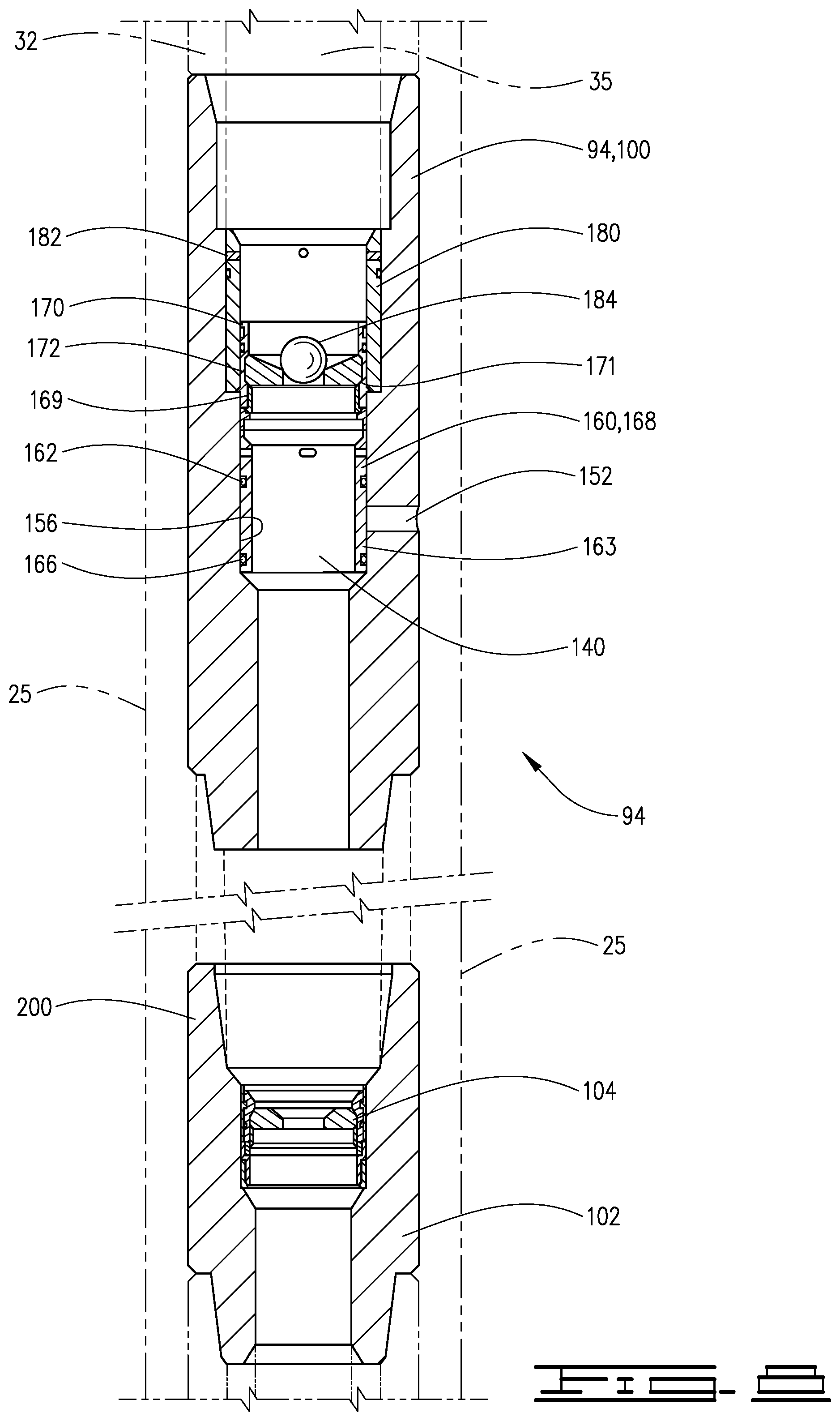 Patent US12460507 Figure 8 – Apparatus and method of reducing surge when running casing