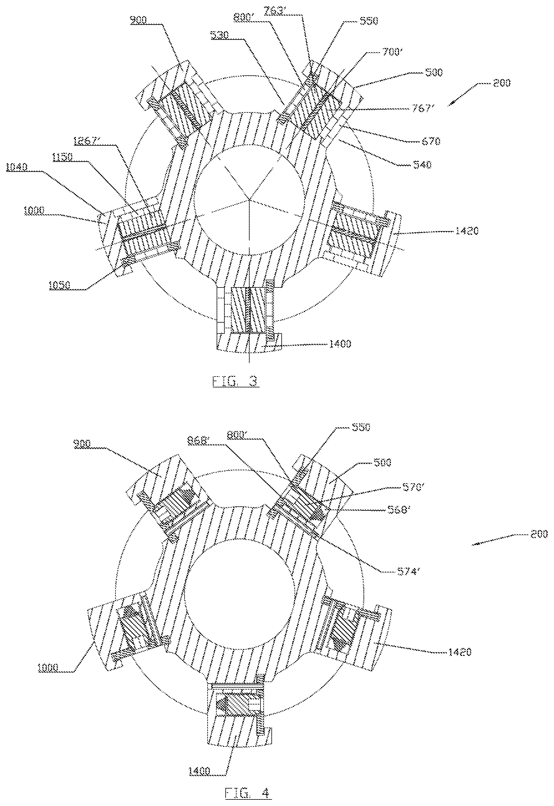 Patent US12460510 Figure 3 – Downhole magnet, downhole magnetic jetting tool and method of attachment of magnet pieces to the tool body