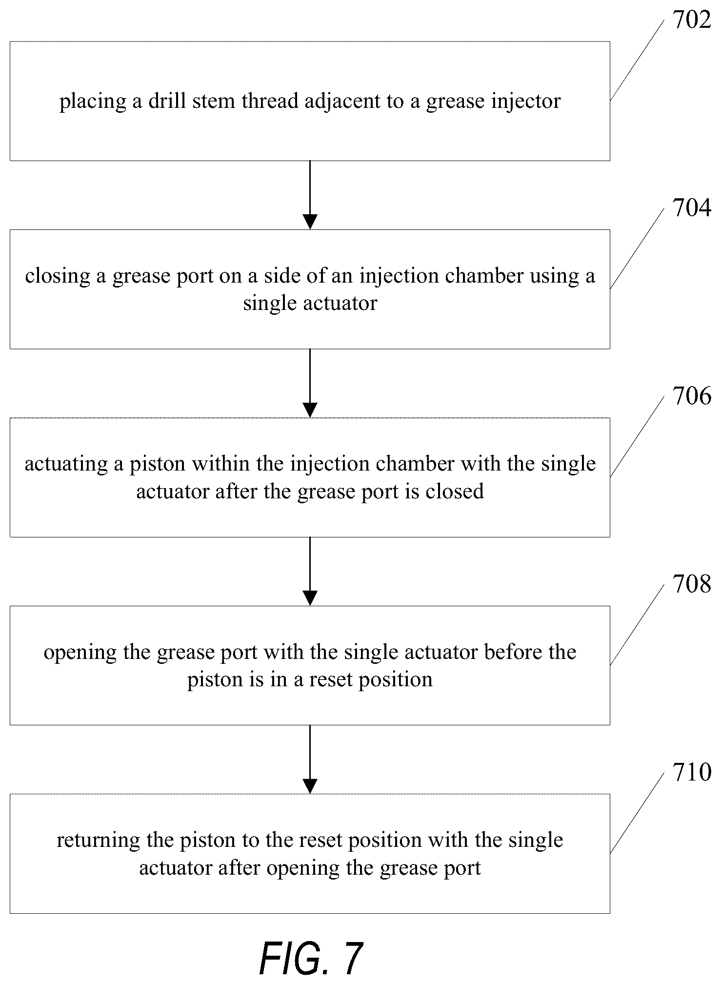 Patent US12460511 Figure 6 – Drill stem greasing device and method