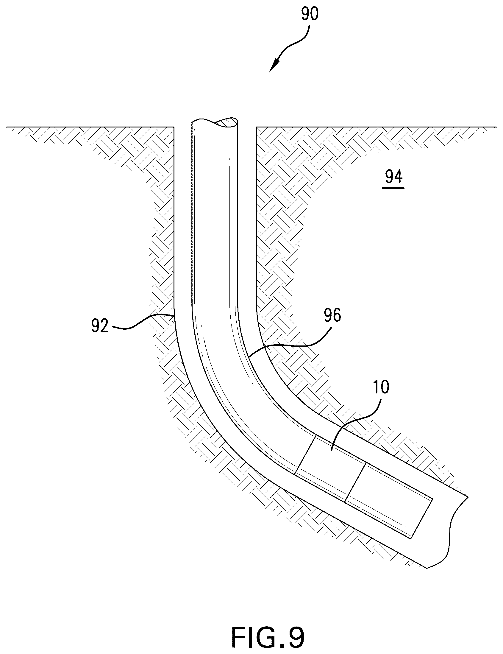 Patent US12460515 Figure 9 – Seal arrangement for a liner hanger, method, and system