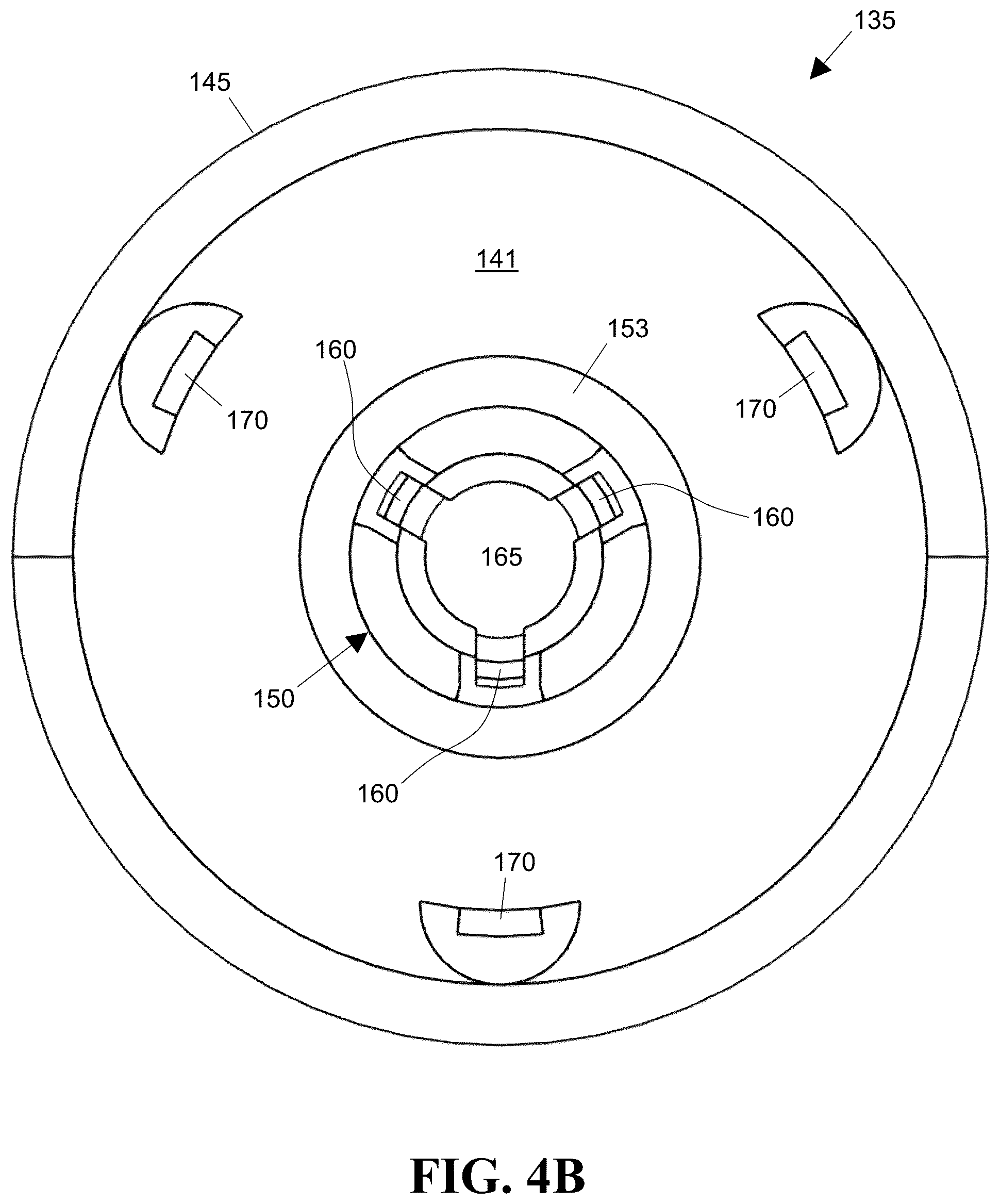 Patent US12460518 Figure 5 – Perforating gun with self-orienting charge cartridge
