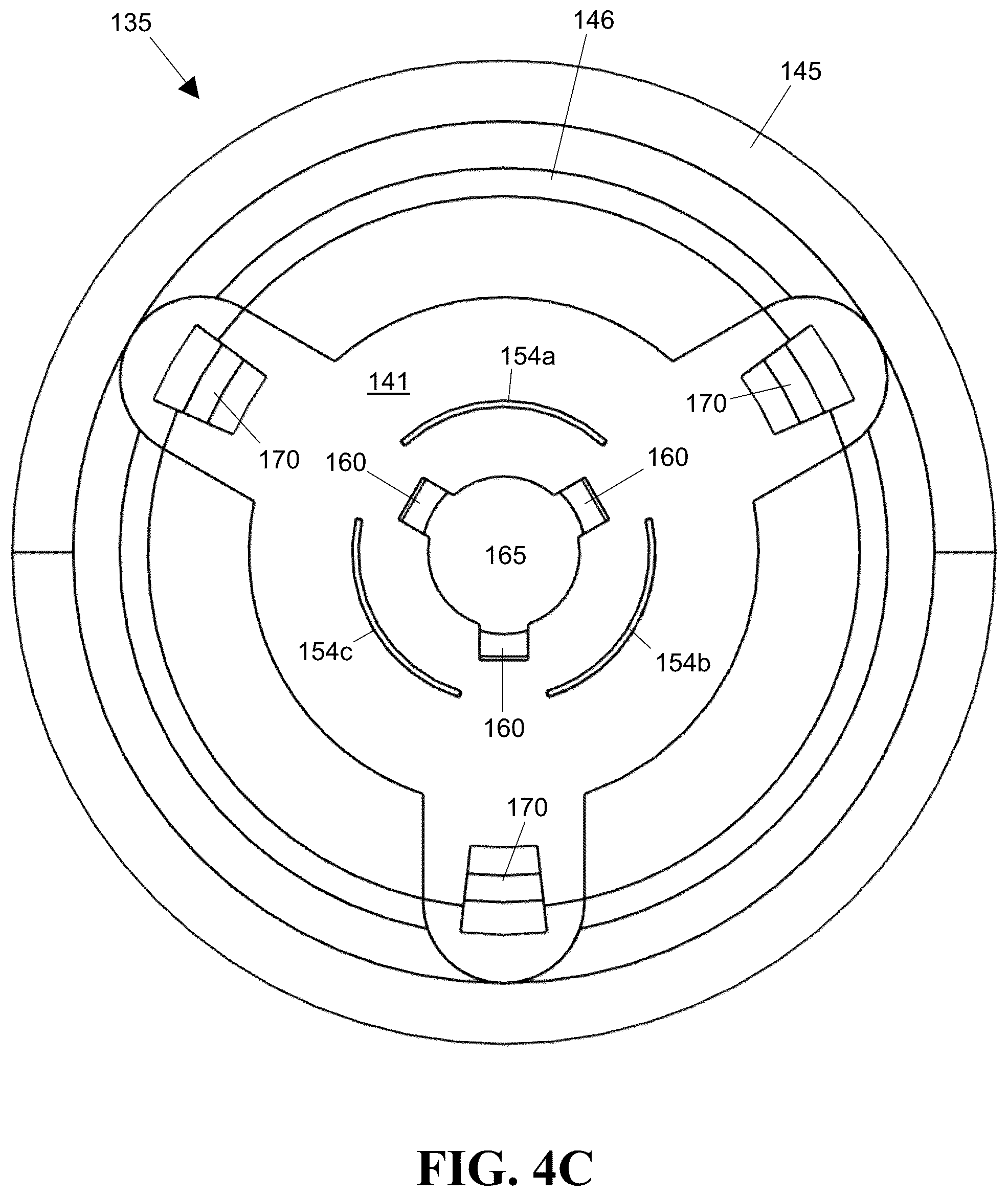 Patent US12460518 Figure 6 – Perforating gun with self-orienting charge cartridge