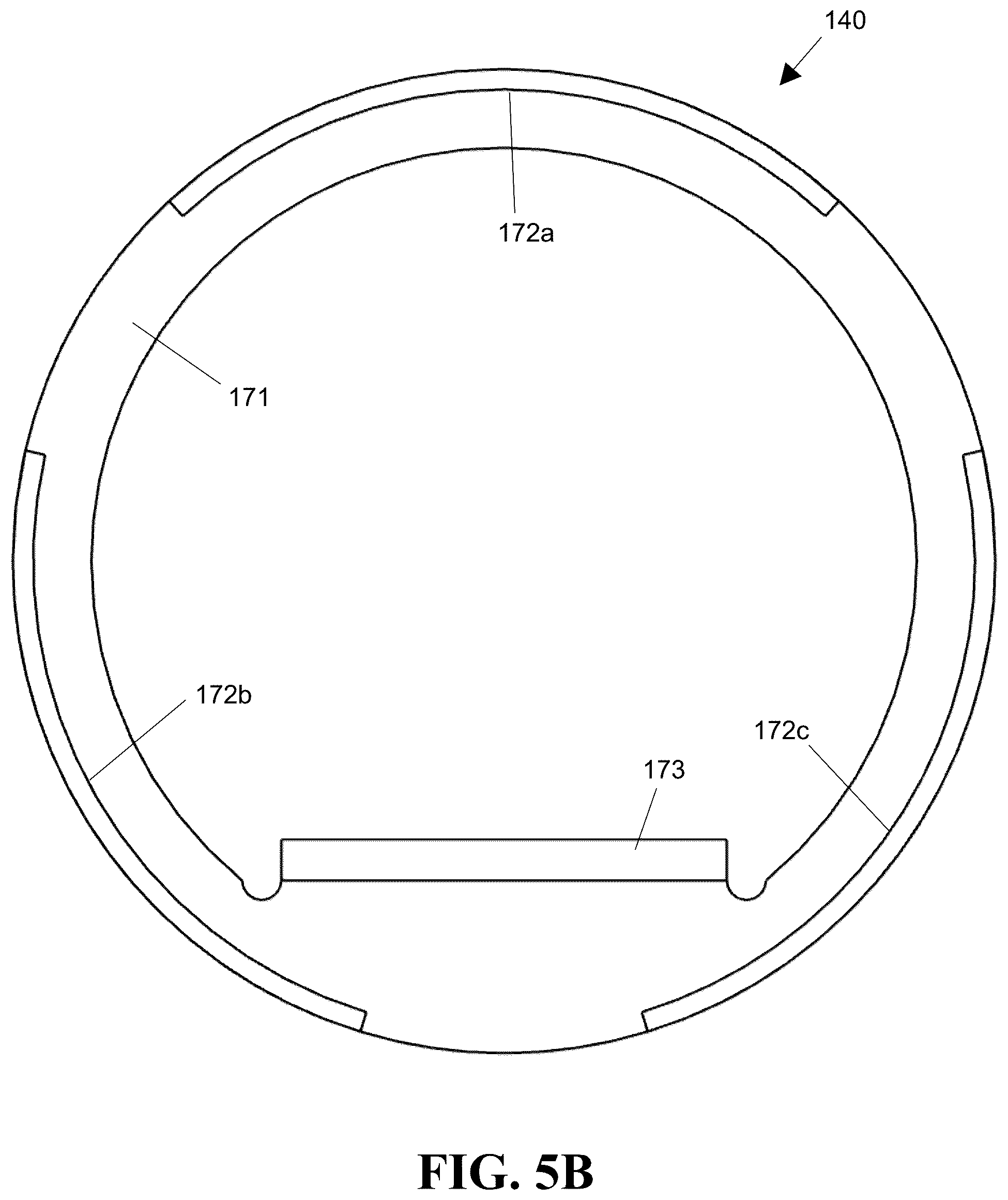 Patent US12460518 Figure 8 – Perforating gun with self-orienting charge cartridge