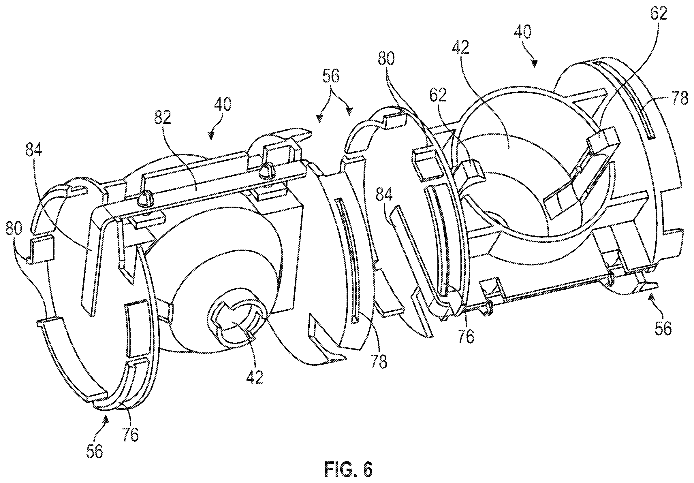 Patent US12460519 Figure 6 – Perforating gun having modular construction