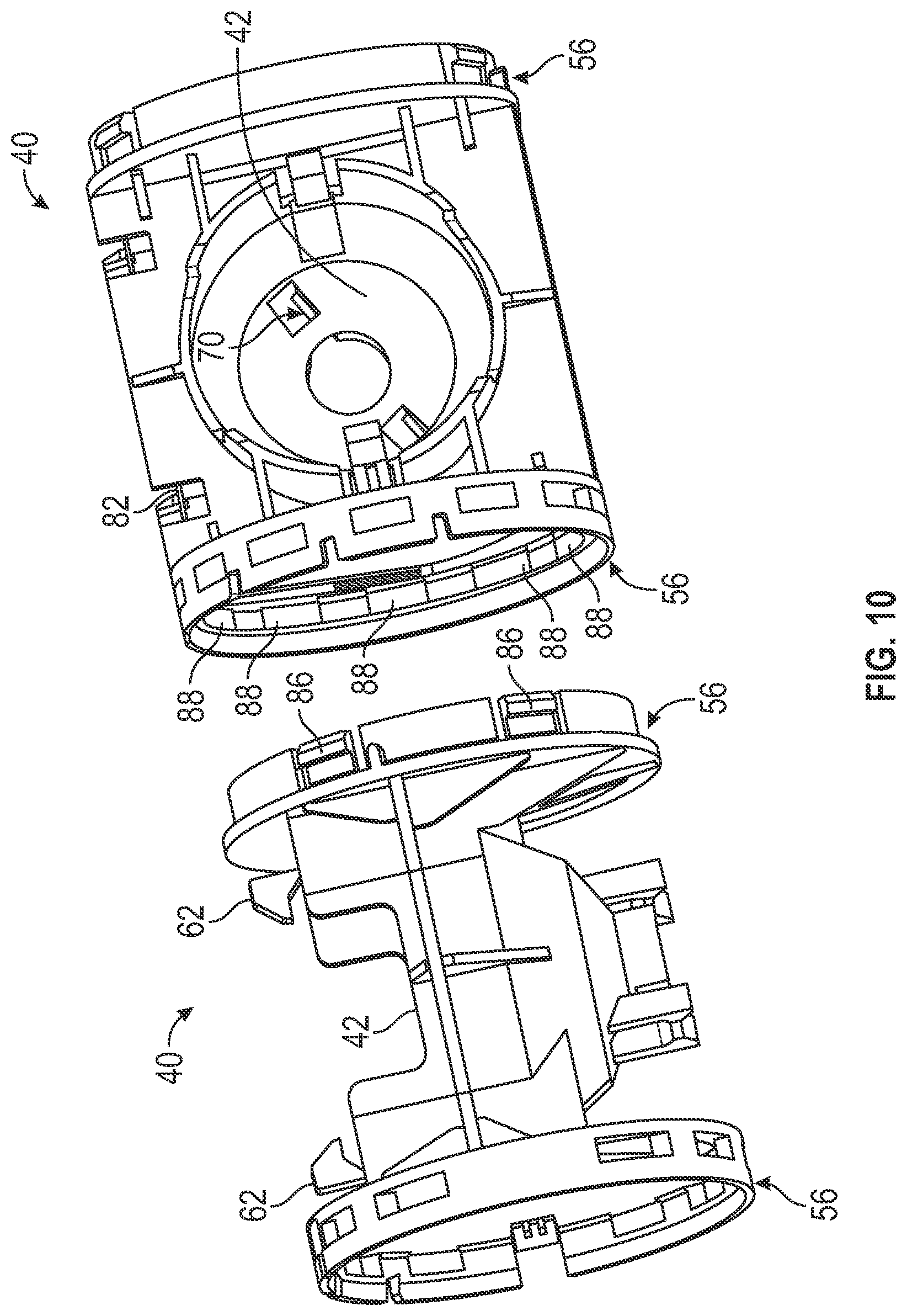 Patent US12460519 Figure 10 – Perforating gun having modular construction