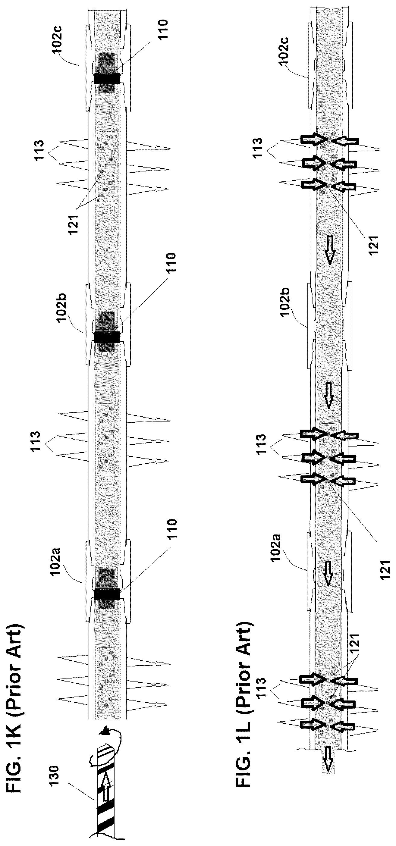 Patent US12460522 Figure 3 – Collet baffle, a tool incorporating same, and a system and method incorporating same, for perforating and fracking a wellbore not having initial ports or sliding sleeves