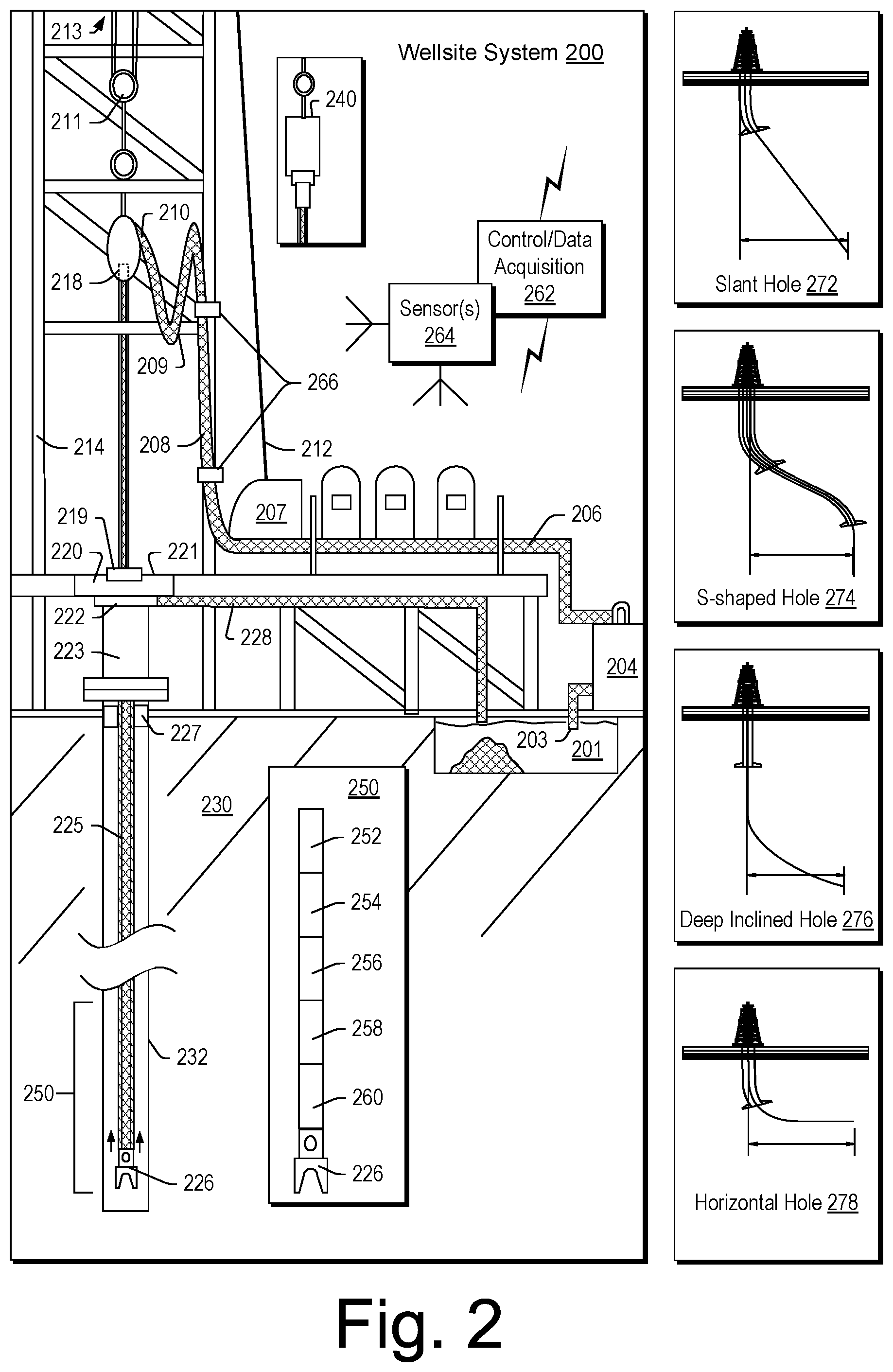 Patent US12460528 Figure 2 – Approaches to directional drilling