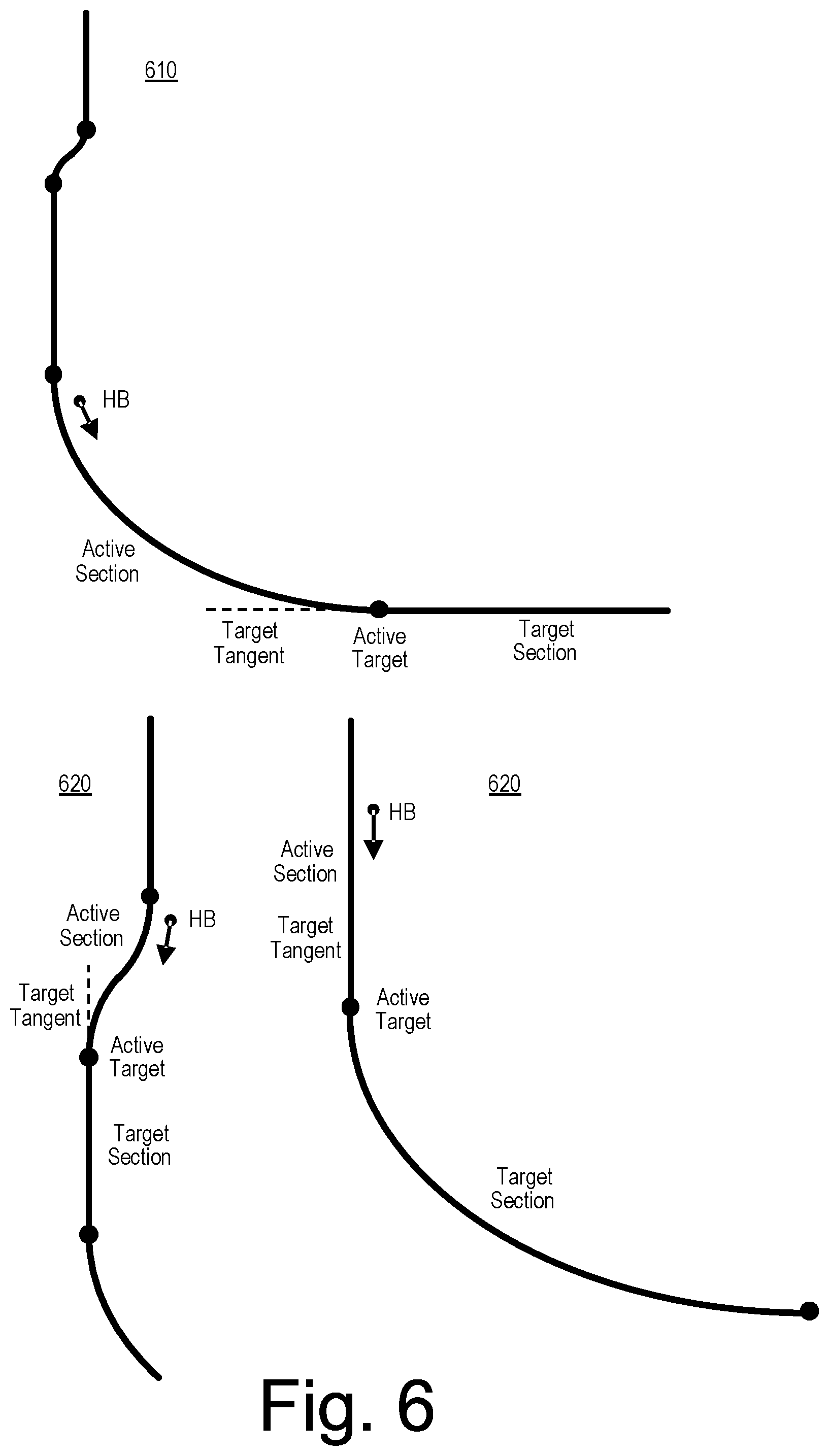 Patent US12460528 Figure 6 – Approaches to directional drilling