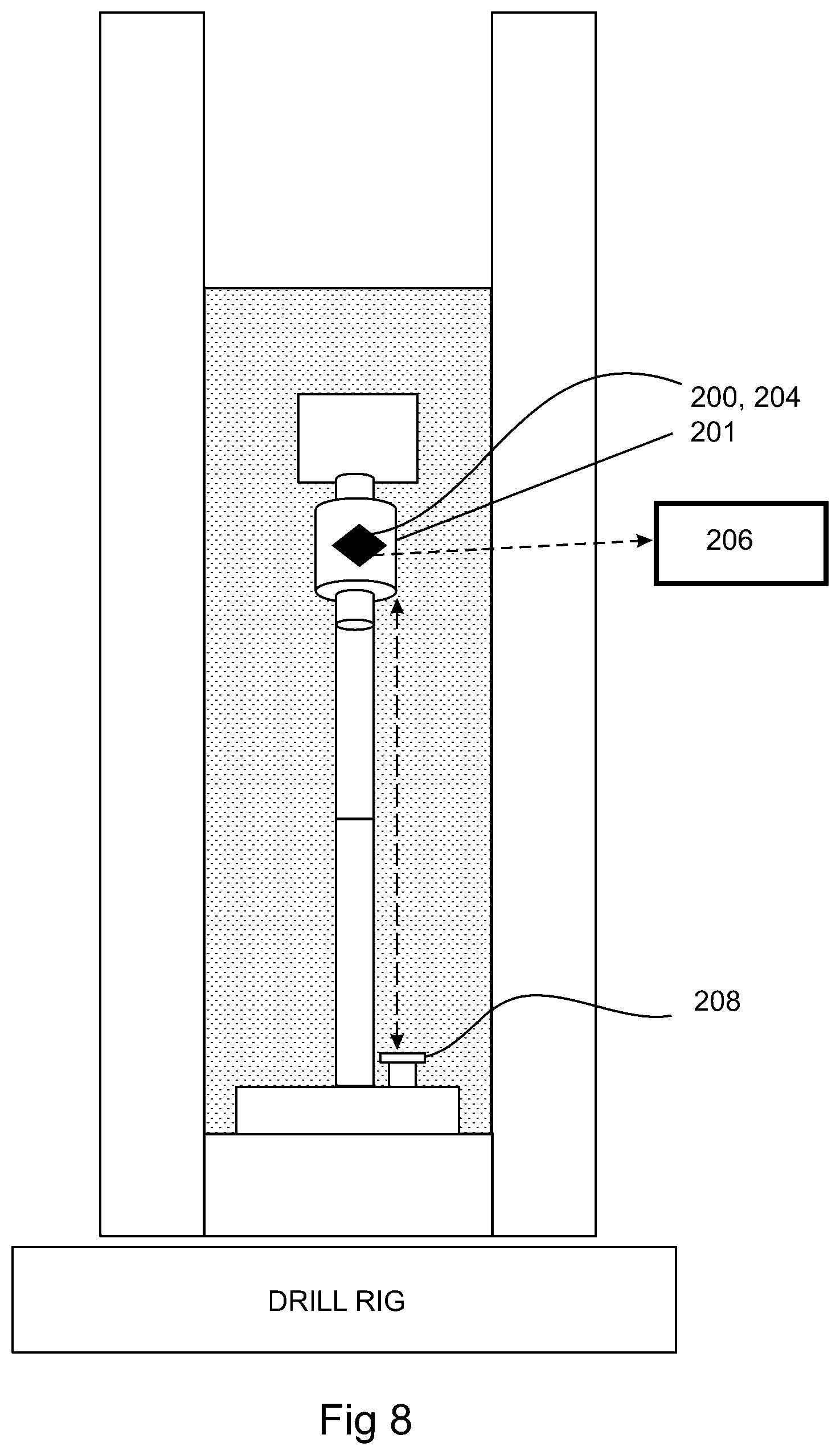 Patent US12460530 Figure 8 – Drilling rate of penetration
