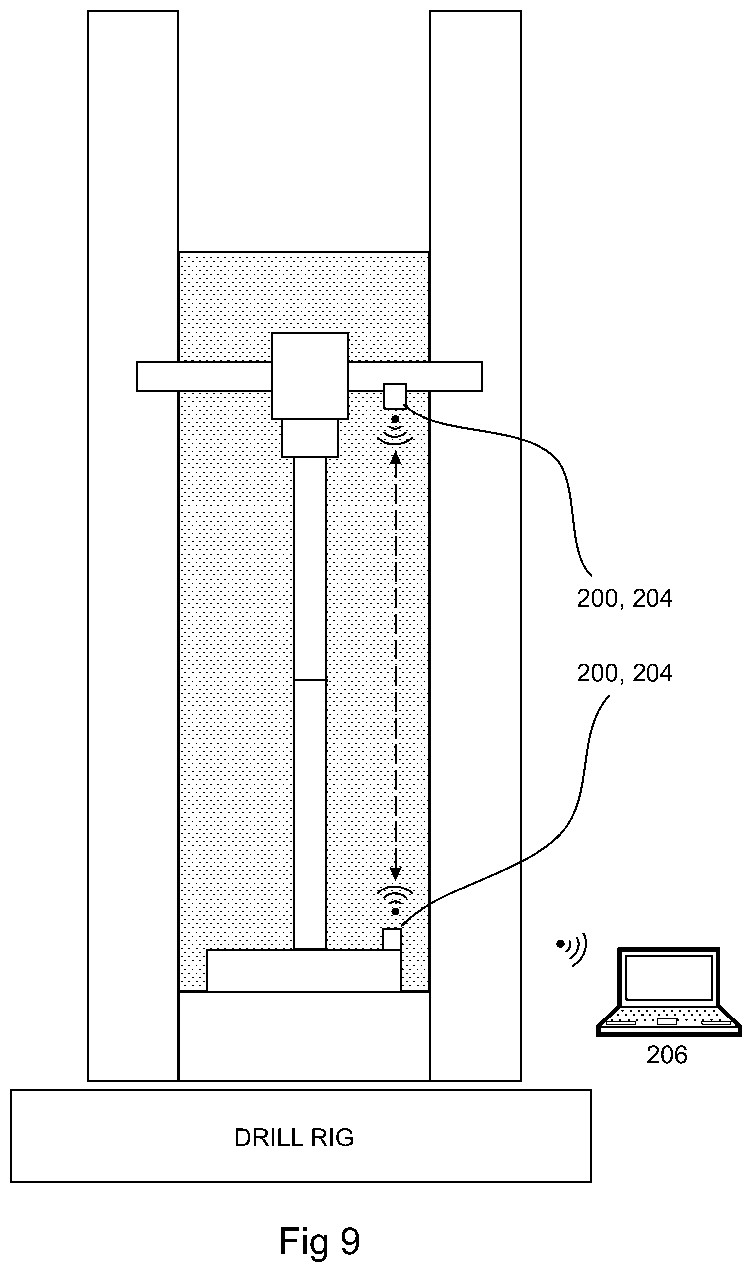 Patent US12460530 Figure 9 – Drilling rate of penetration