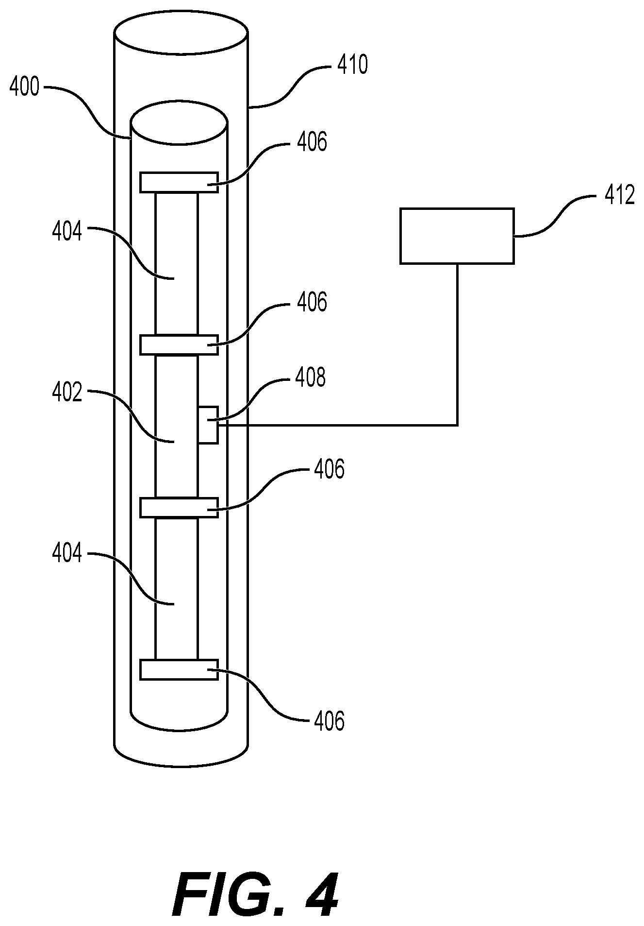 Patent US12460534 Figure 4 – Magnetic focusing scheme for flux leakage measurement