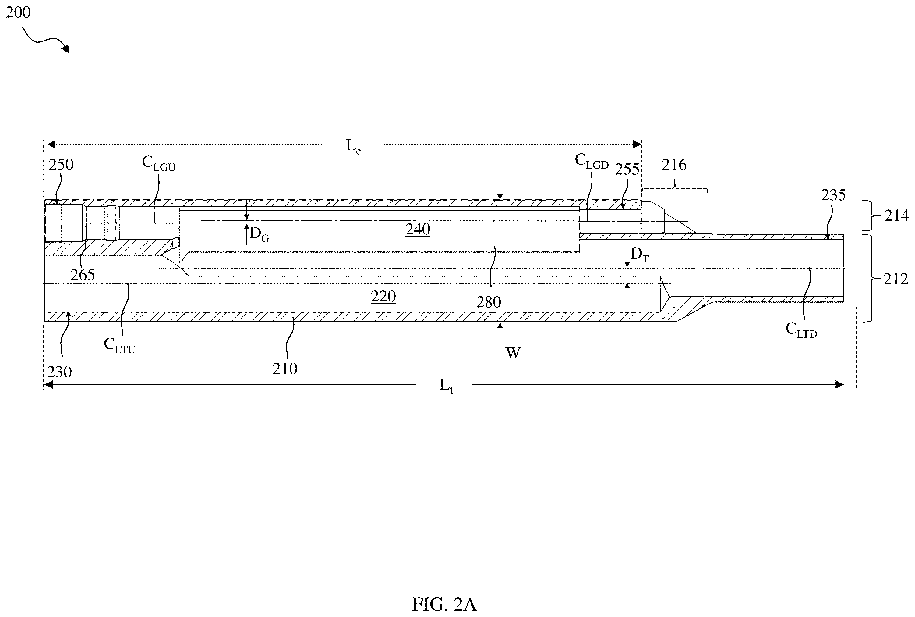 Patent US12460535 Figure 2 – Downhole pressure/temperature monitoring of ESP intake pressure and discharge temperature with a gauge sensor employing an offset centerline