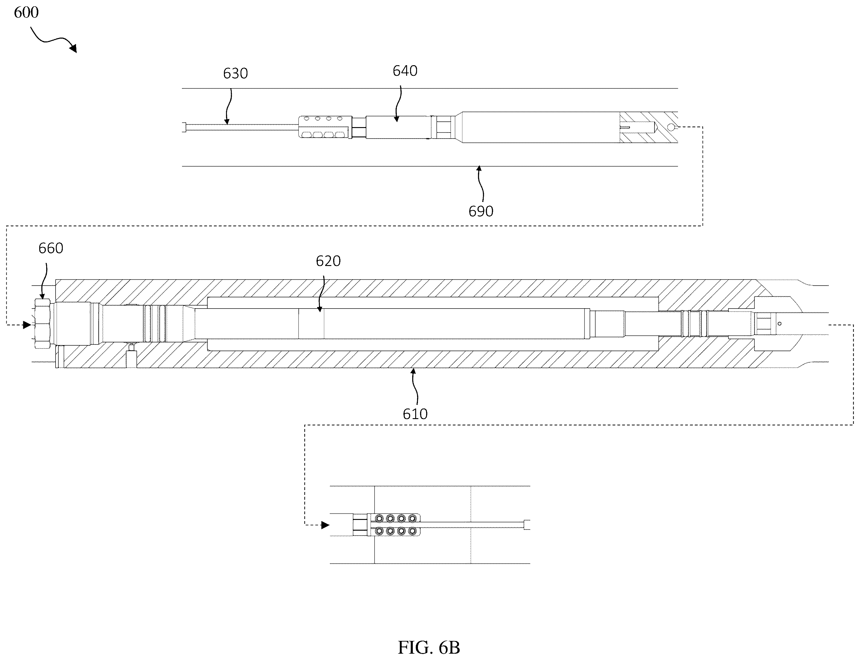 Patent US12460535 Figure 11 – Downhole pressure/temperature monitoring of ESP intake pressure and discharge temperature with a gauge sensor employing an offset centerline