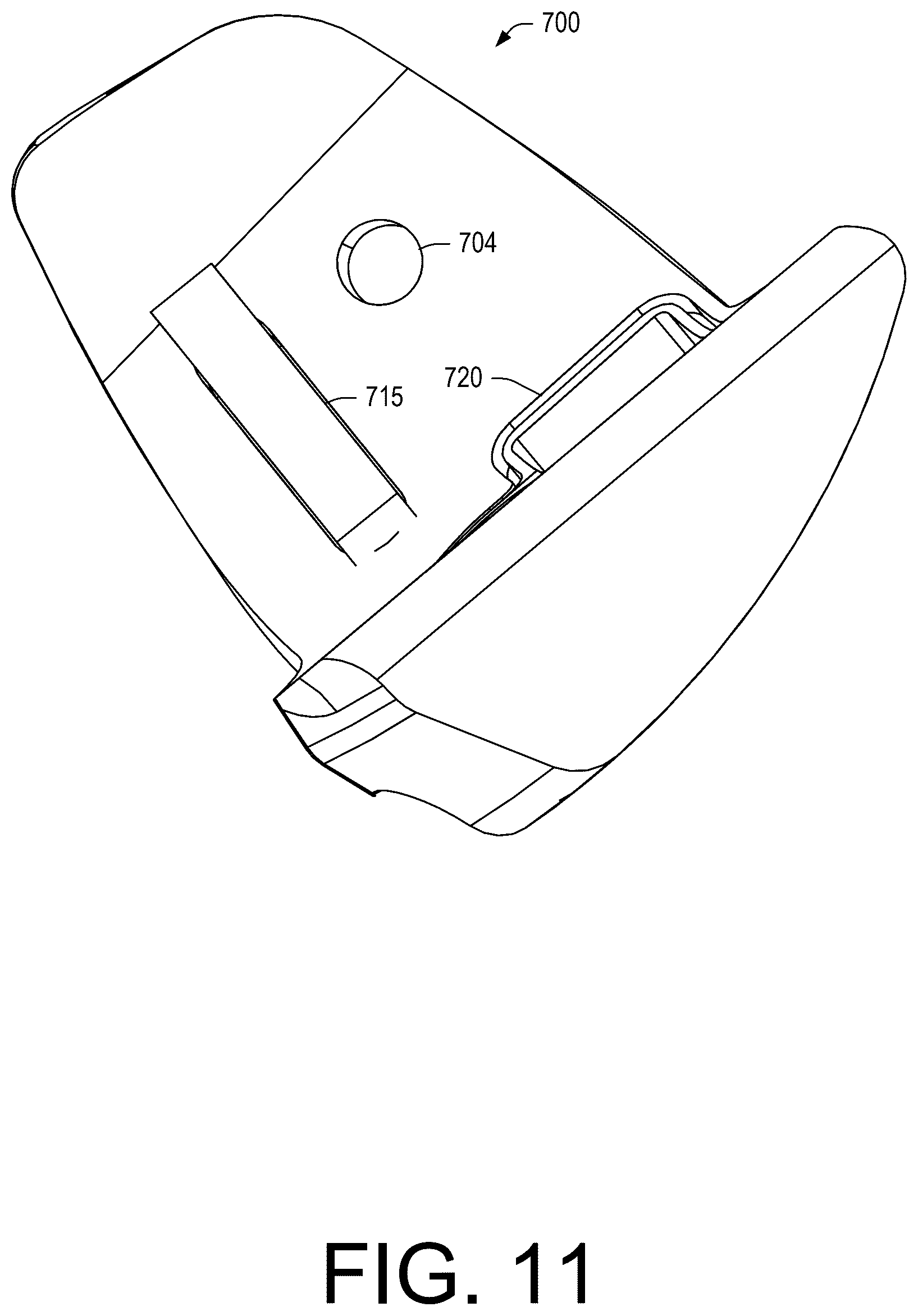 Patent US12460539 Figure 11 – Instrumented drill bit