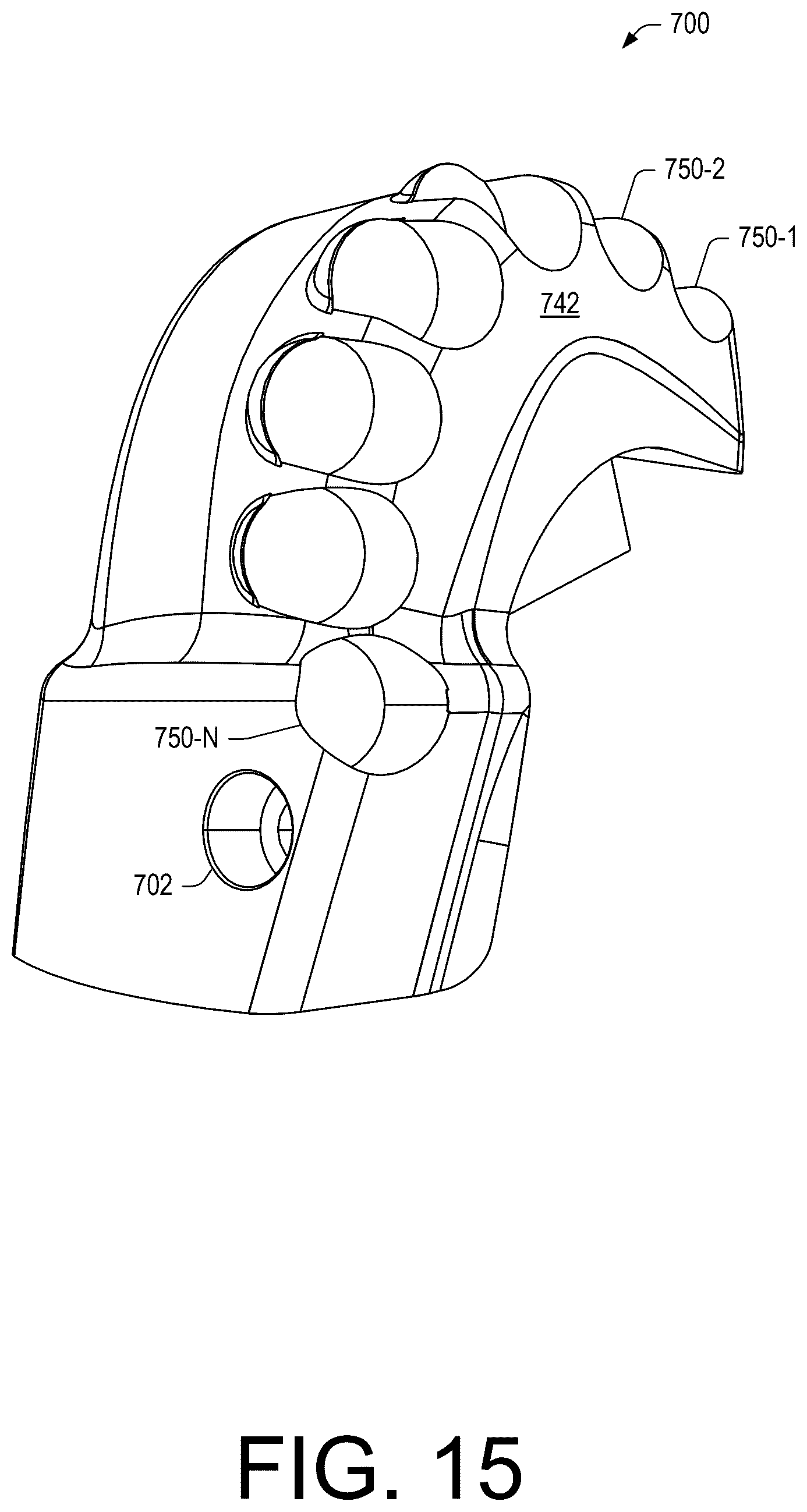 Patent US12460539 Figure 15 – Instrumented drill bit