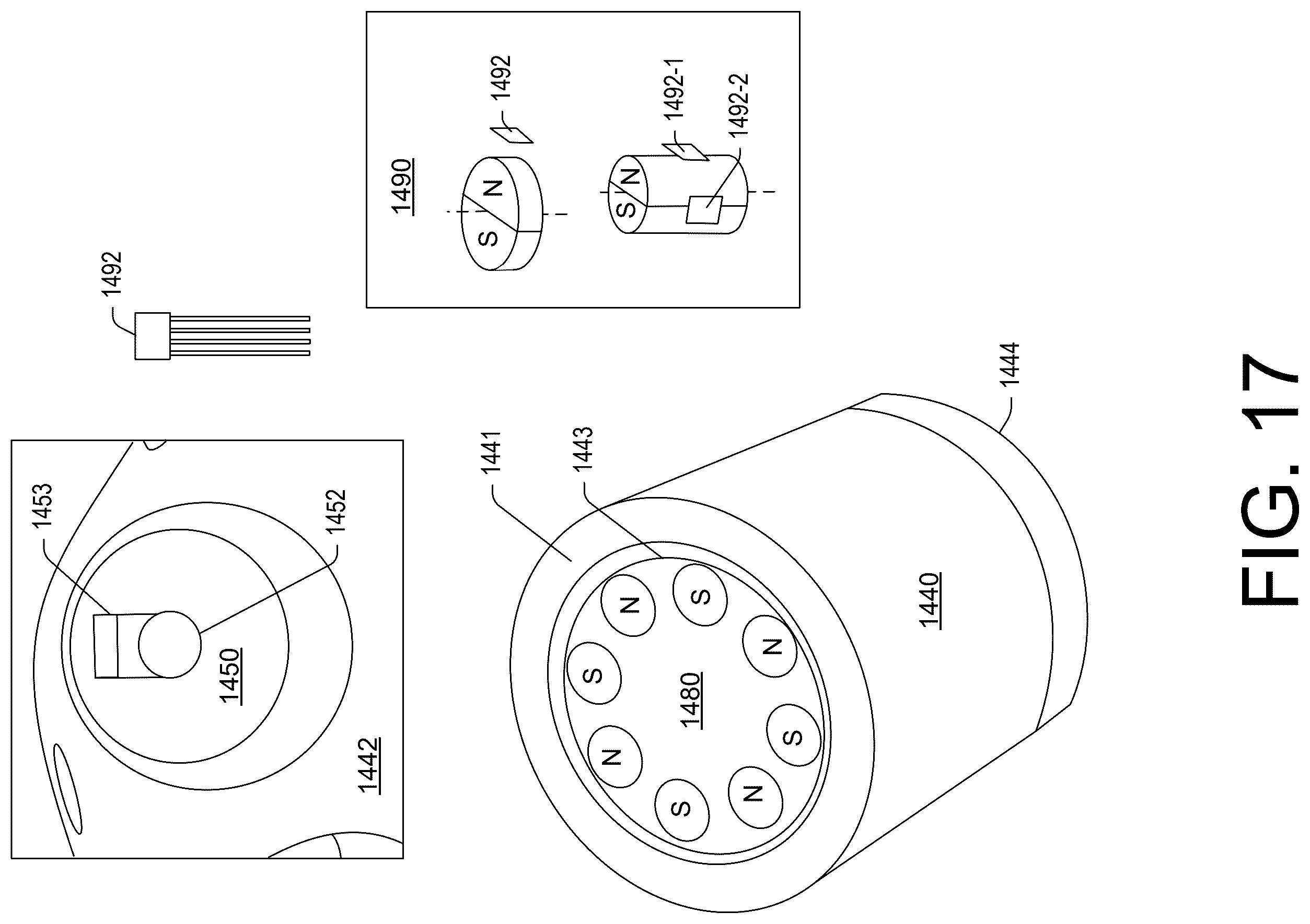 Patent US12460539 Figure 17 – Instrumented drill bit