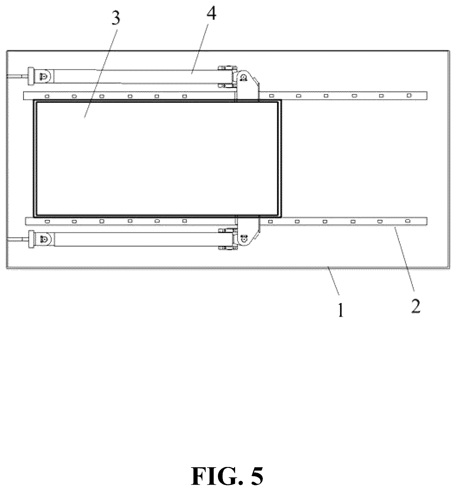 Patent US12460544 Figure 5 – Mechanical continuous mining device integrating microwaves and cutter heads, and use method