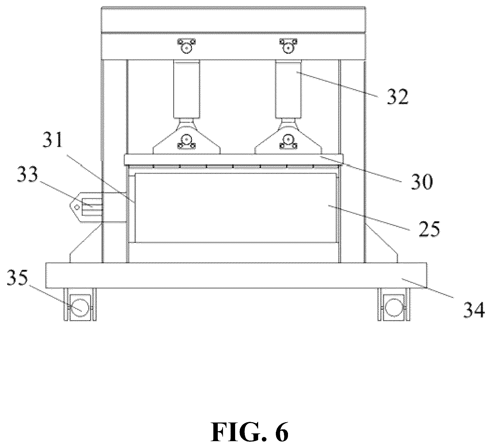 Patent US12460544 Figure 6 – Mechanical continuous mining device integrating microwaves and cutter heads, and use method