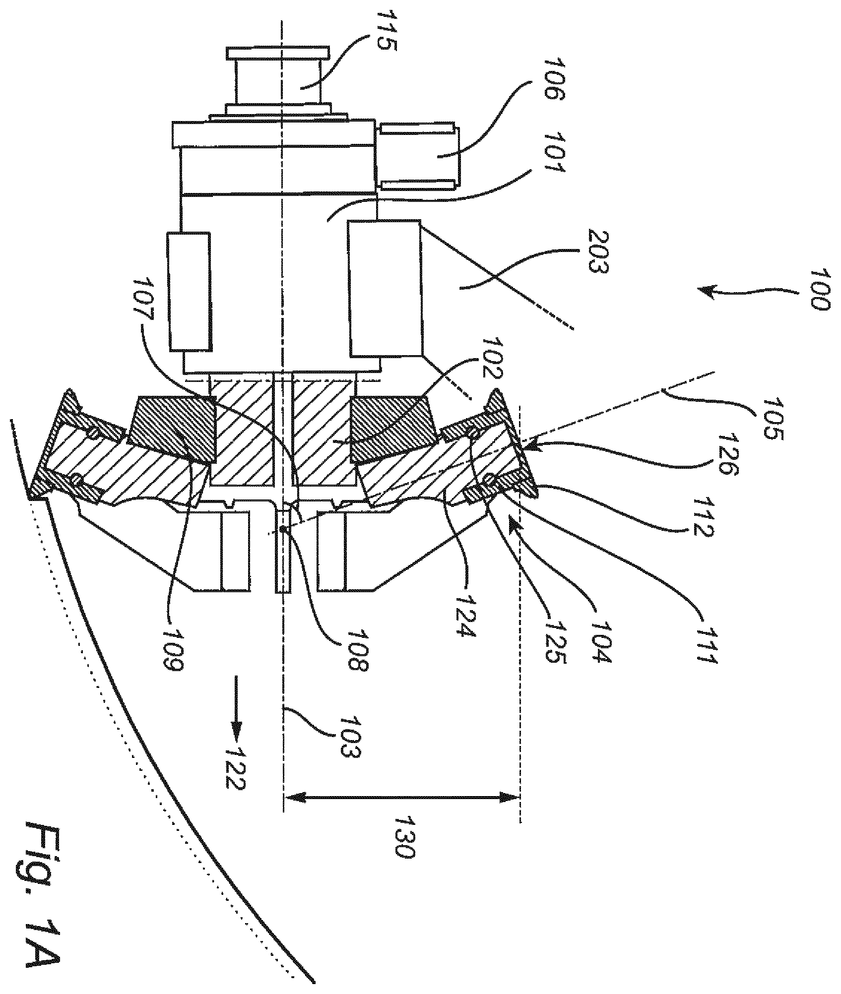 Patent US12460545 Figure 1 – Cutting apparatus