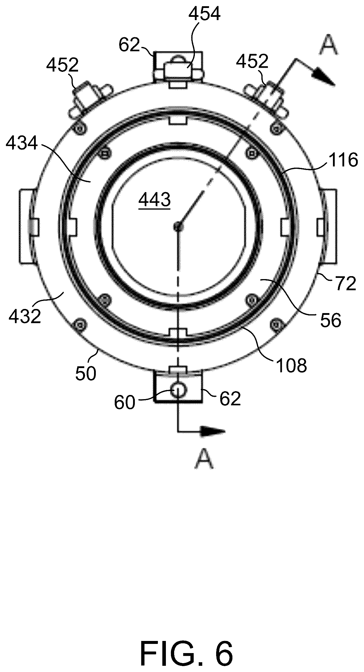 Patent US12460546 Figure 6 – External fluid bar for fluid driven cylinder