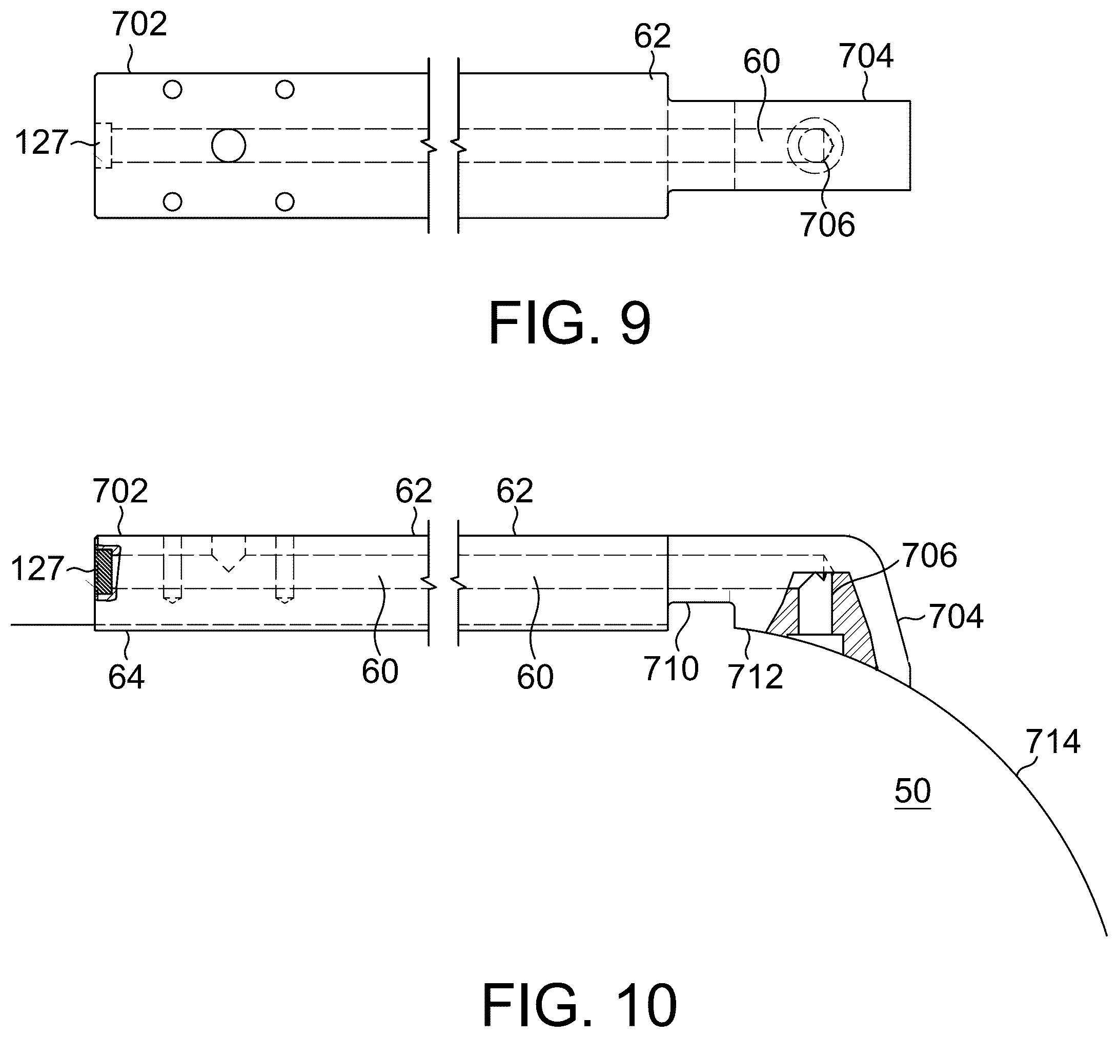 Patent US12460546 Figure 8 – External fluid bar for fluid driven cylinder