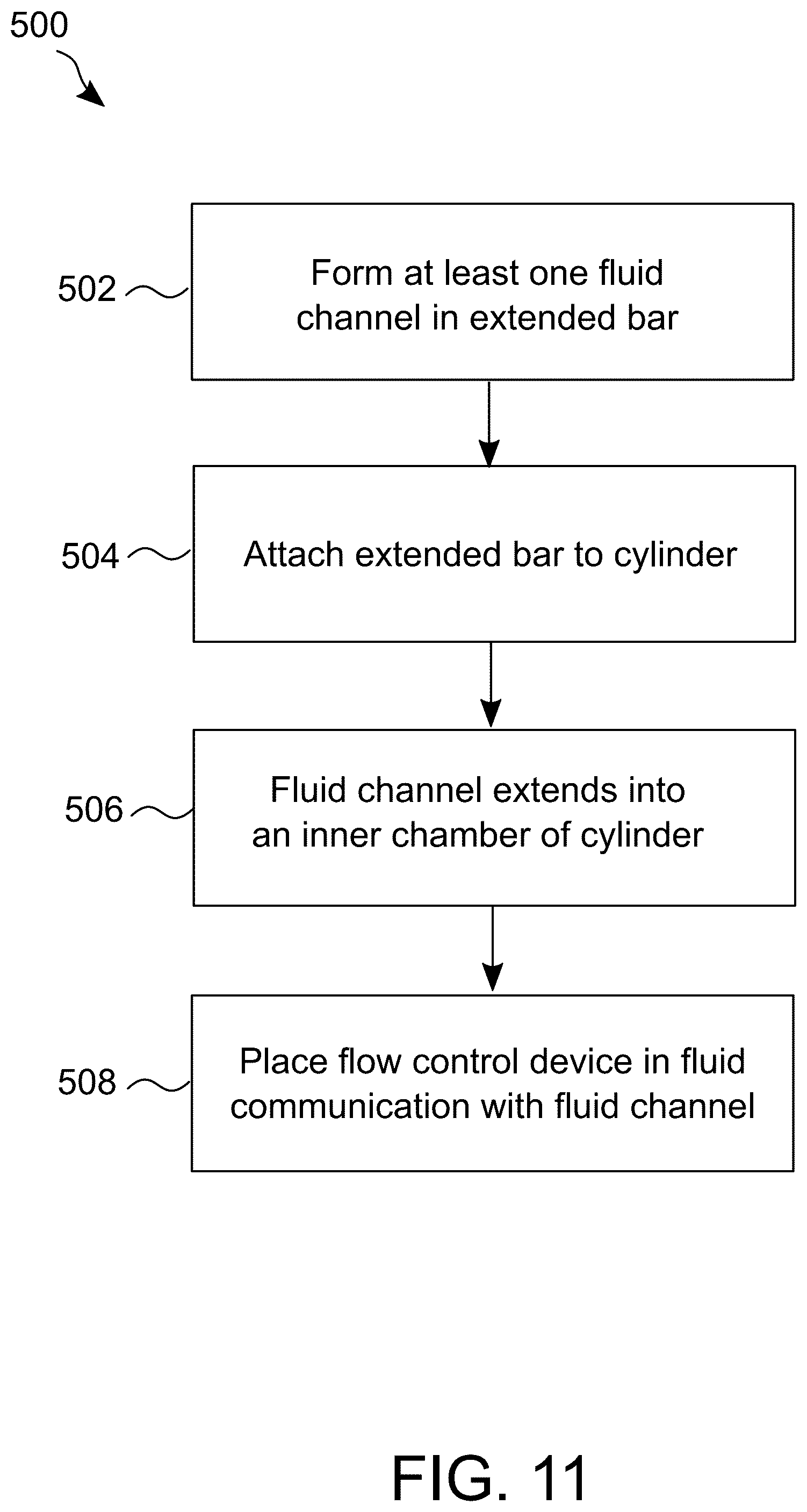 Patent US12460546 Figure 9 – External fluid bar for fluid driven cylinder