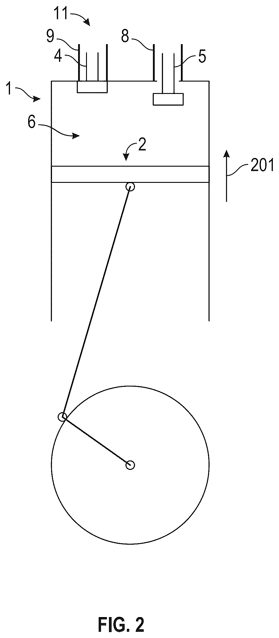 Patent US12460547 Figure 2 – Operating engine