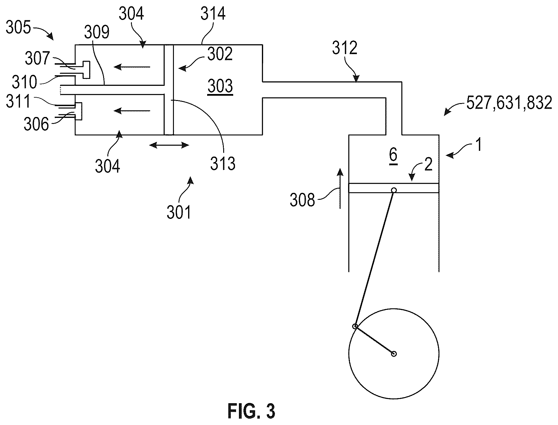 Patent US12460547 Figure 3 – Operating engine